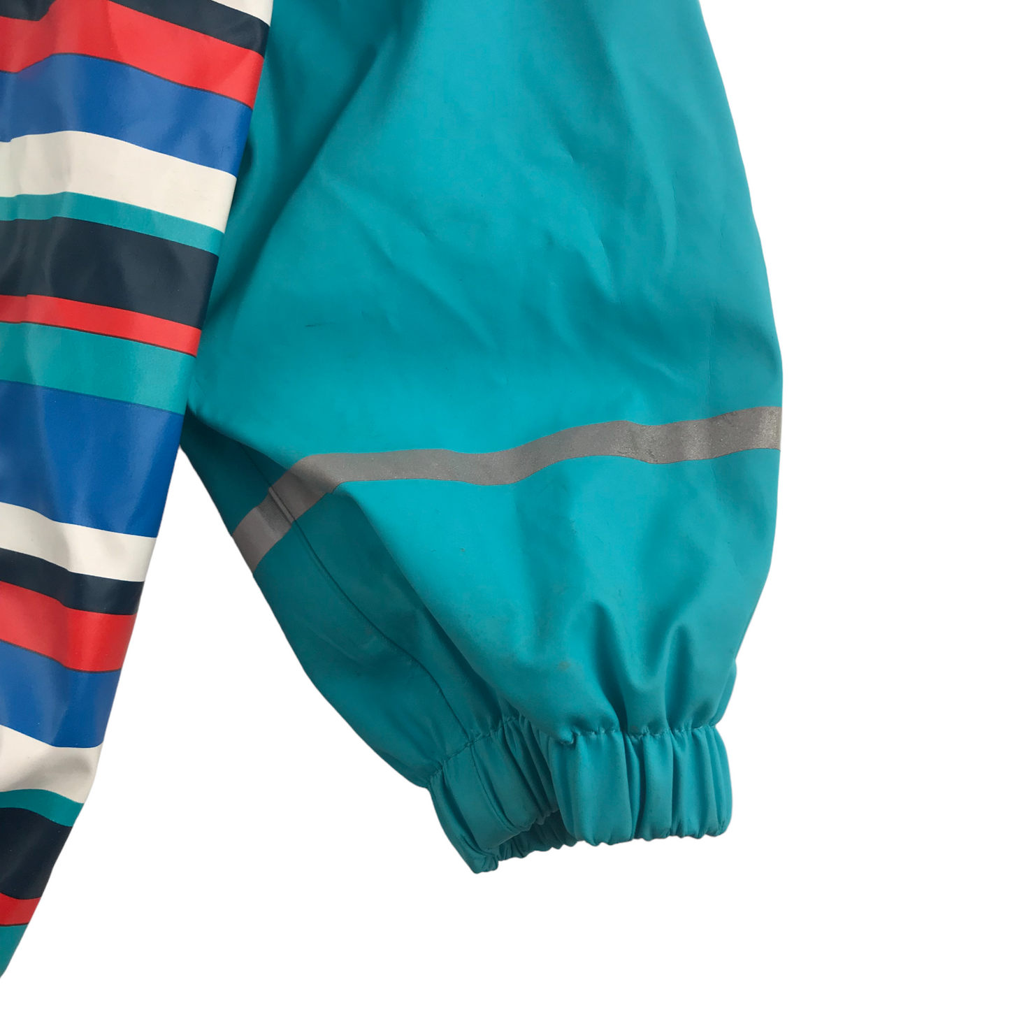 Lupilu Raincoat Age 5 Blue Stripy