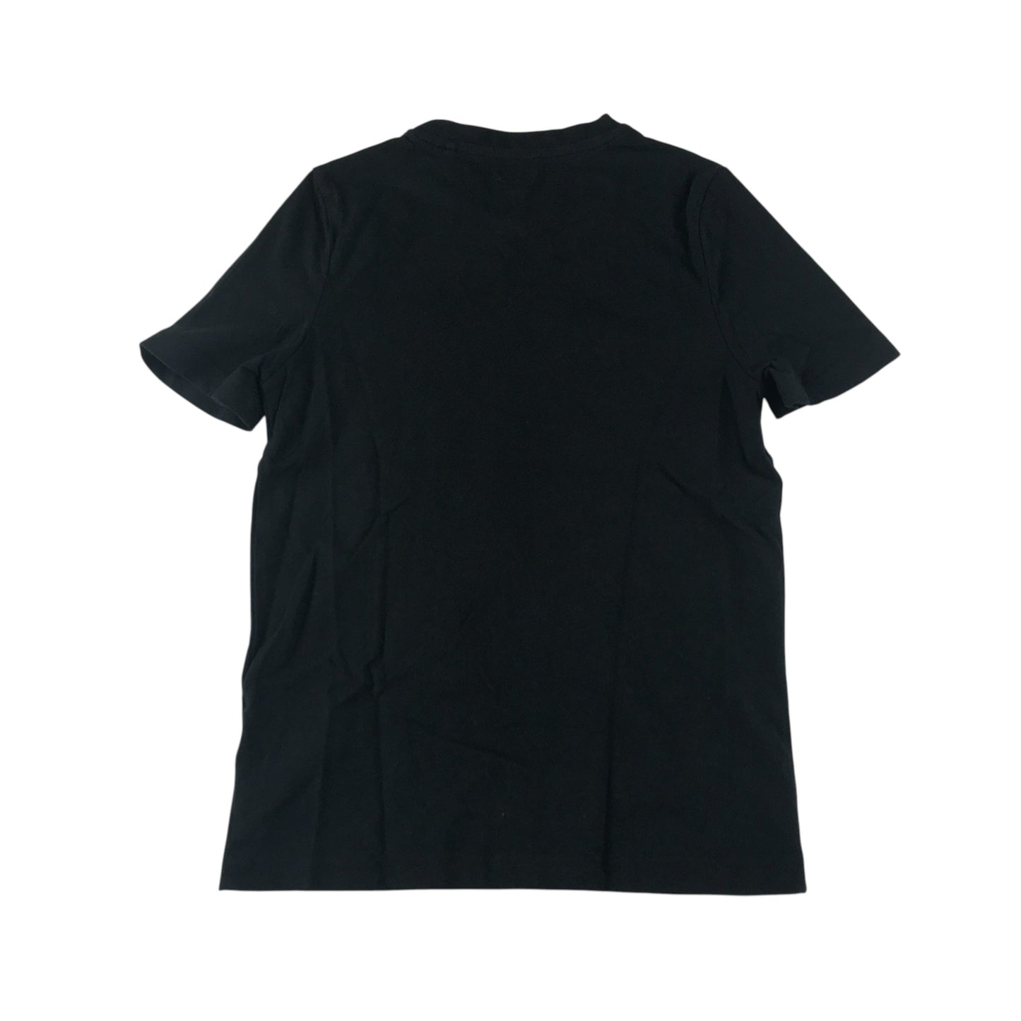 F&F T-Shirt 7-8 years black short sleeve with gamer flip sequin cotton