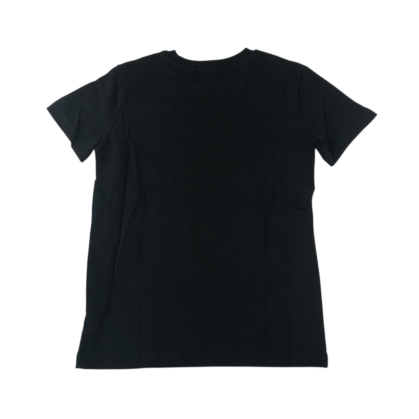 Next T-shirt 7-8 years black short sleeve with headphones graphic
