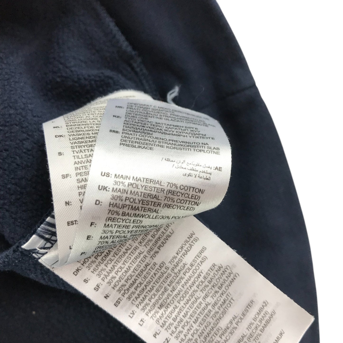 Adidas hoodie 13-14 years navy pullover with logo print