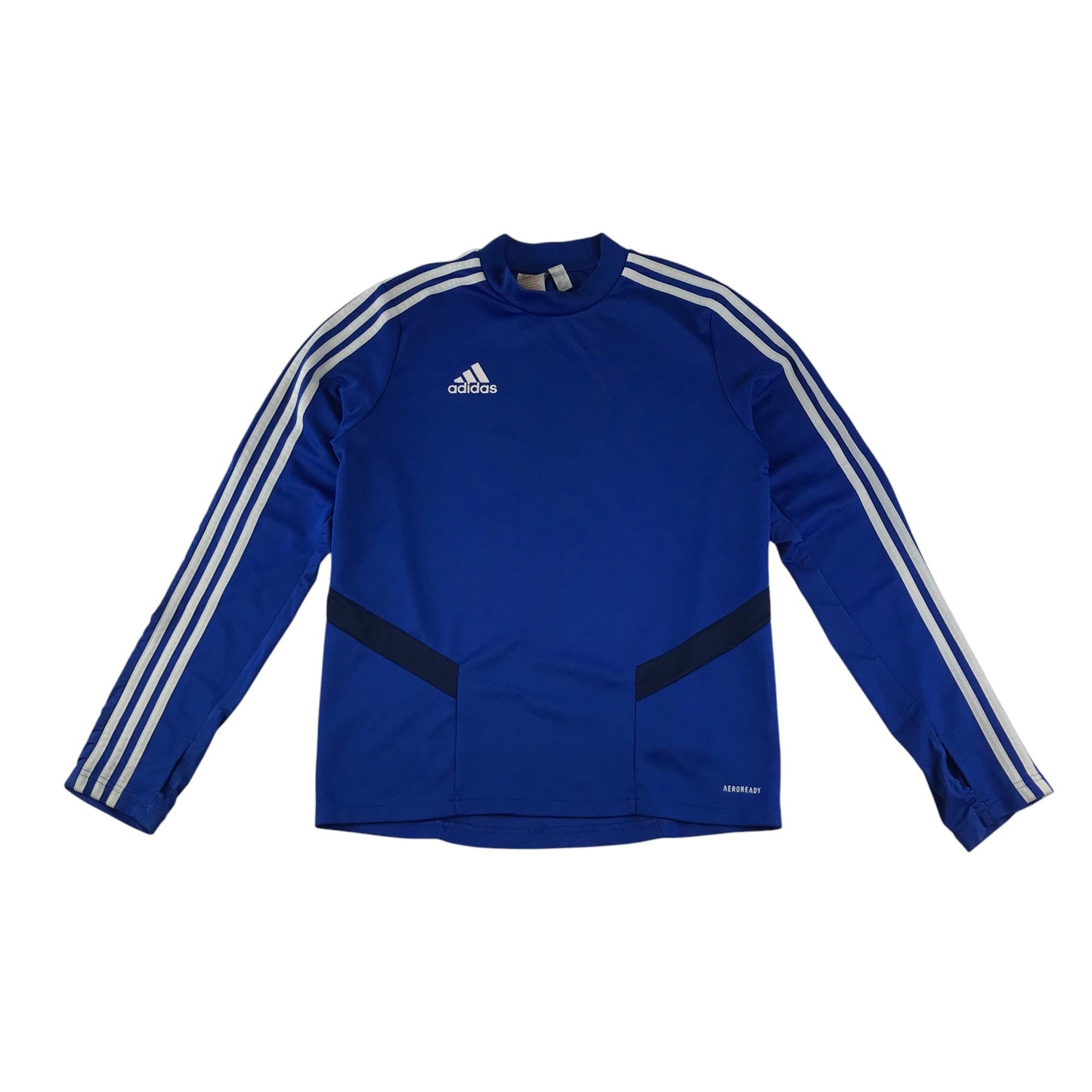 Adidas sport sweater 13-14 years blue long sleeve pullover