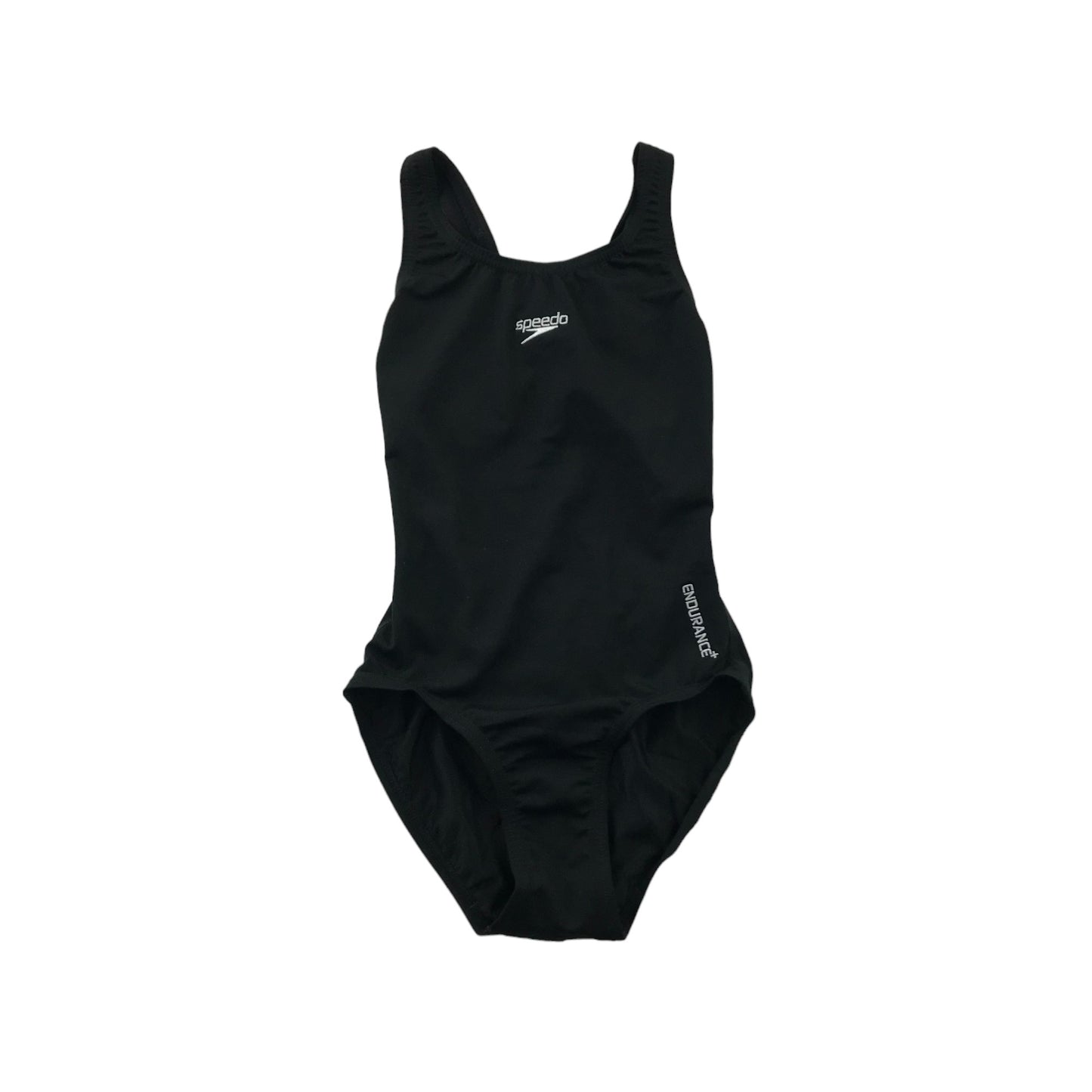 Speedo Swimsuit Age 6 Black Plain Glasgow One Piece Cossie