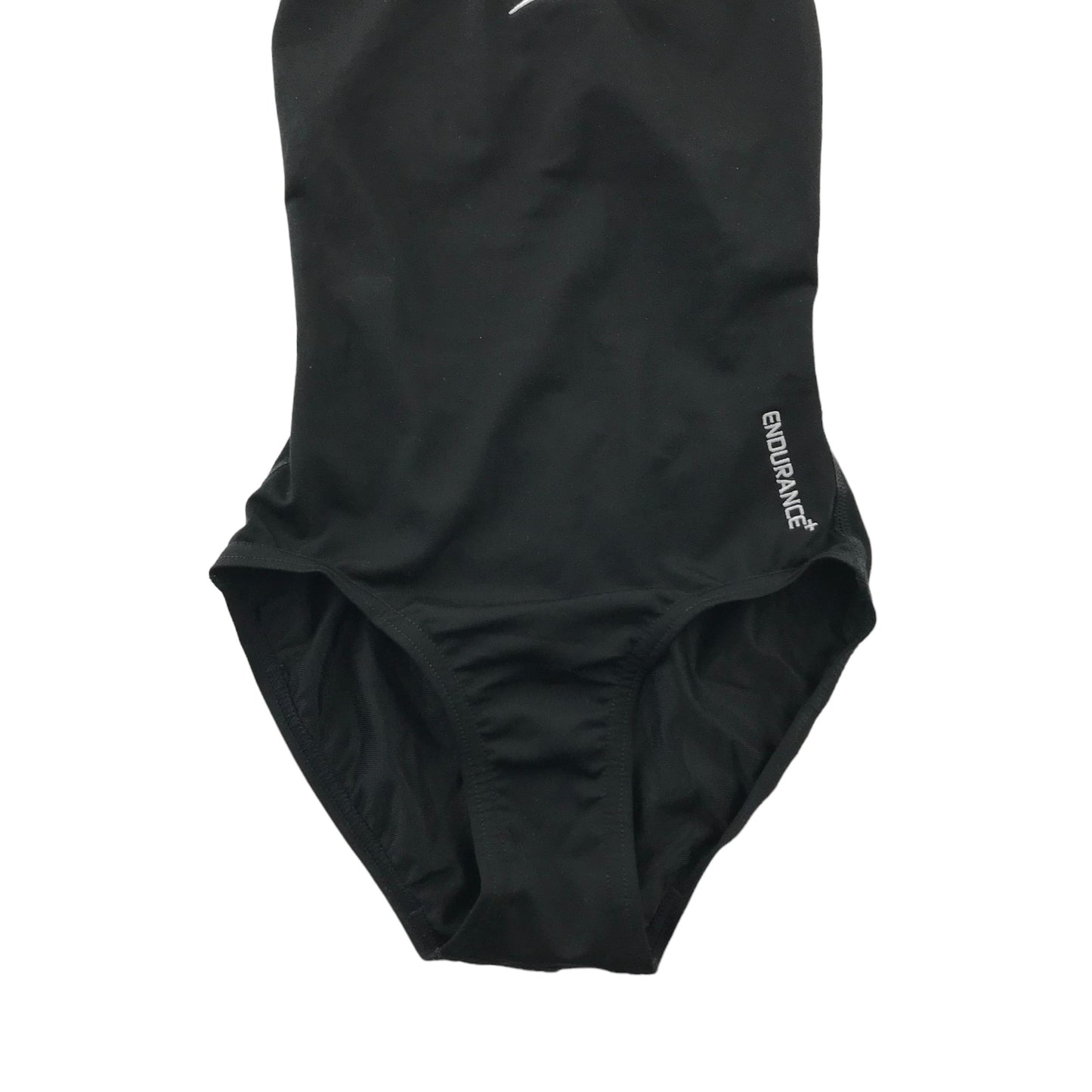 Speedo Swimsuit Age 6 Black Plain Glasgow One Piece Cossie