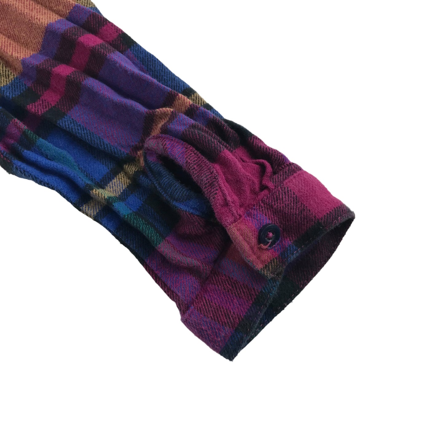 Next Shirt Age 6 Multicolour Check Button Up Cotton