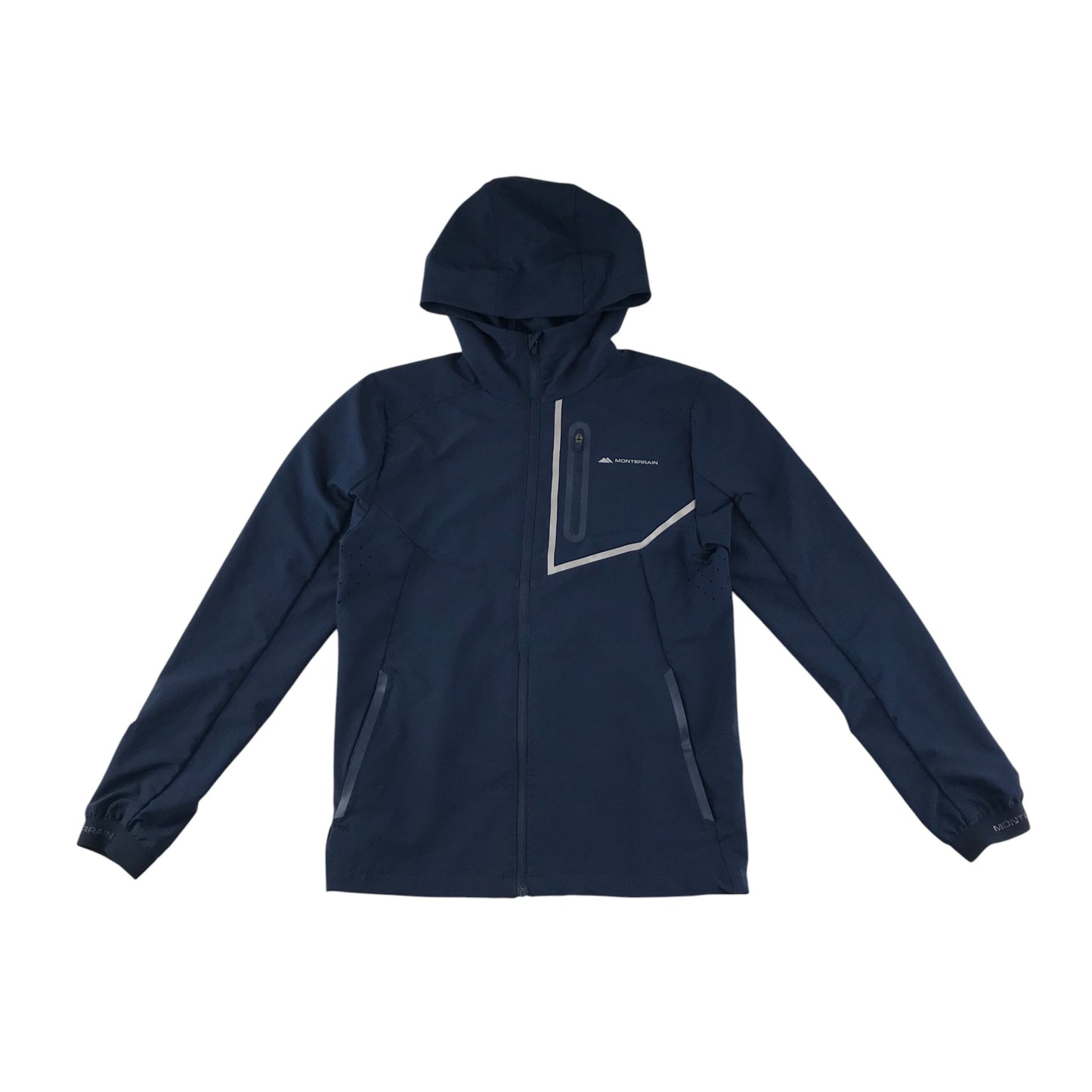 Monterrain jacket 7-9 years navy blue light sporty windbreaker