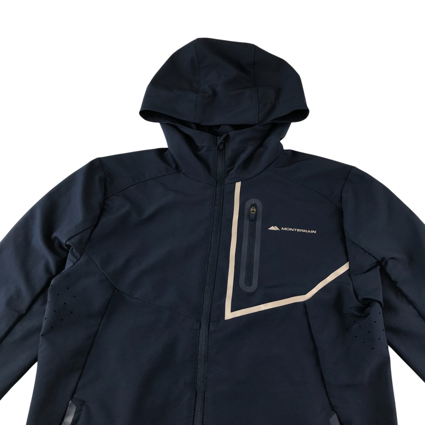 Monterrain jacket 7-9 years navy blue light sporty windbreaker