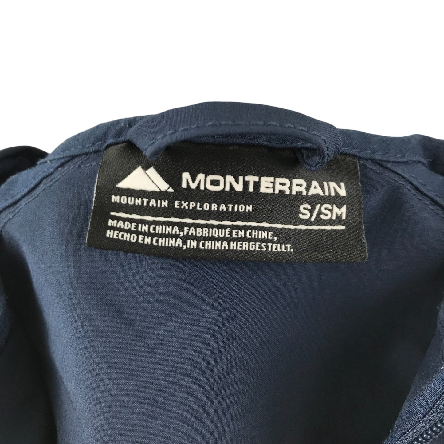 Monterrain jacket 7-9 years navy blue light sporty windbreaker