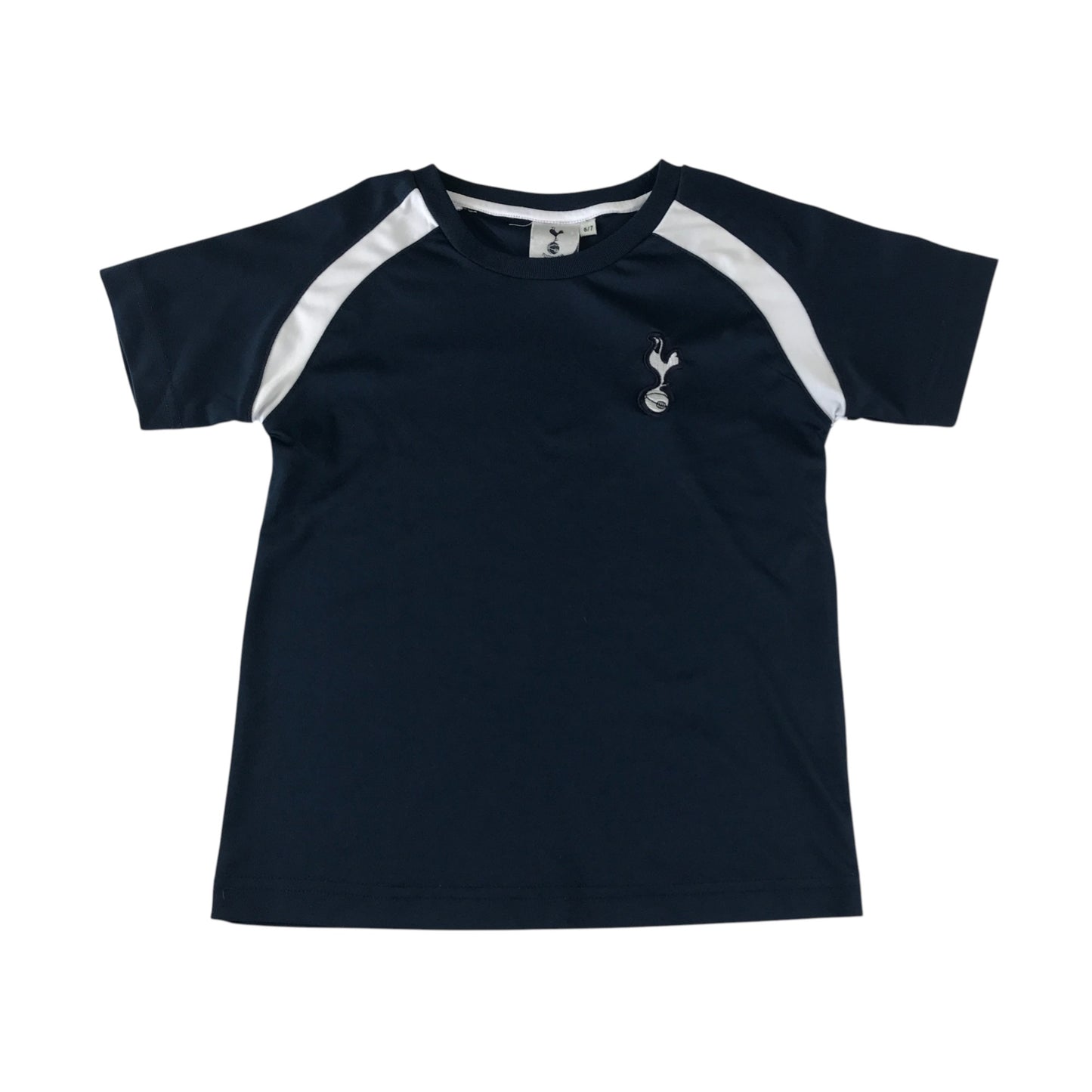 Tottenham Hotspur sport top 6-7 years navy blue short sleeve