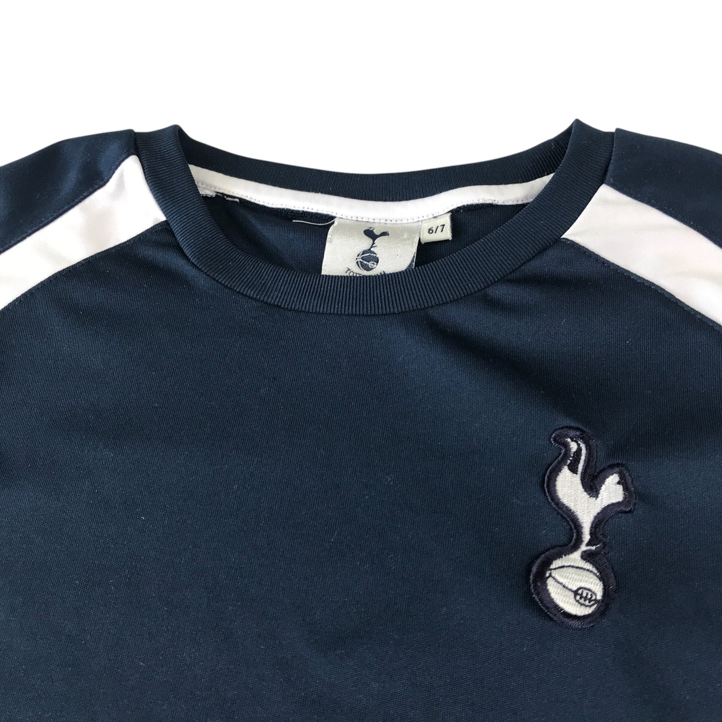 Tottenham Hotspur sport top 6-7 years navy blue short sleeve