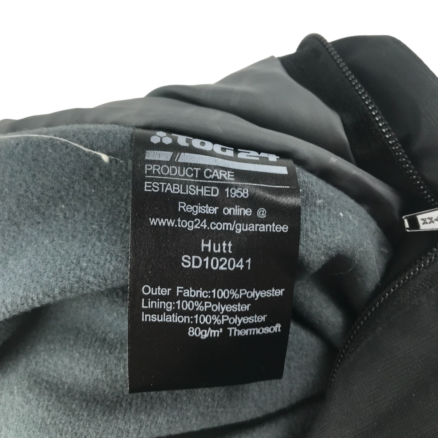 TOG24 Salopettes Age 7 Black Snow Trousers