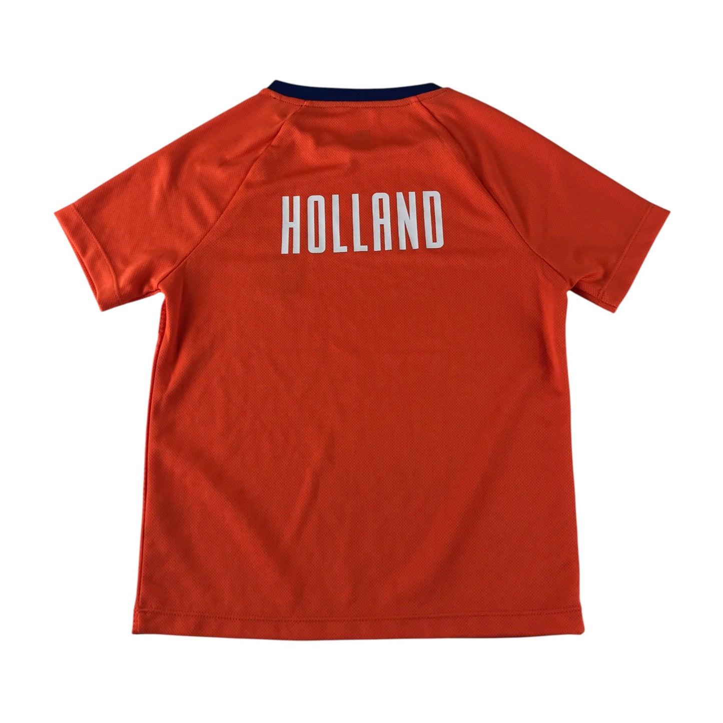 Hema sport top 7-8 years bright orange Holland logo football