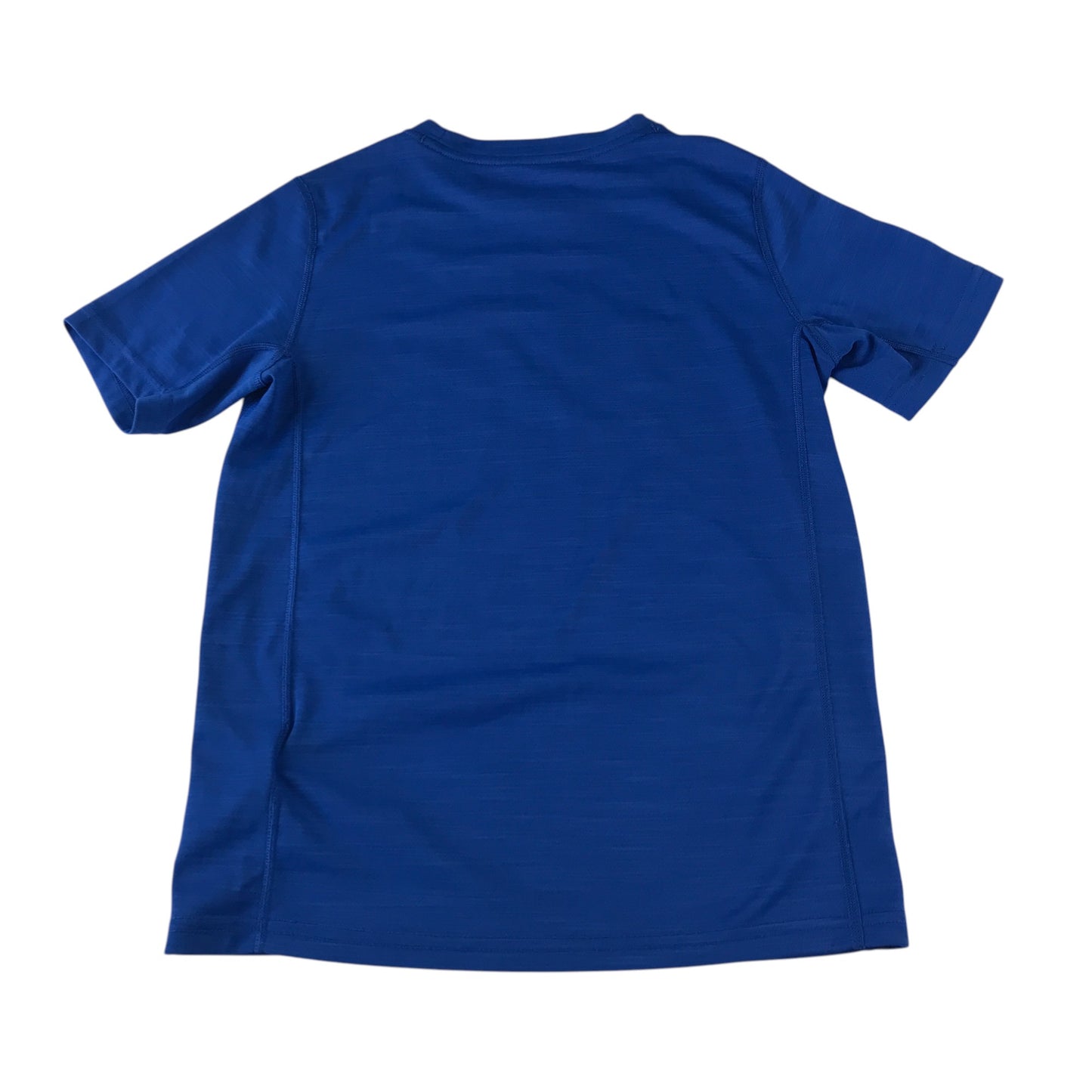 Nike sport top 11-13 years blue short sleeve with logo