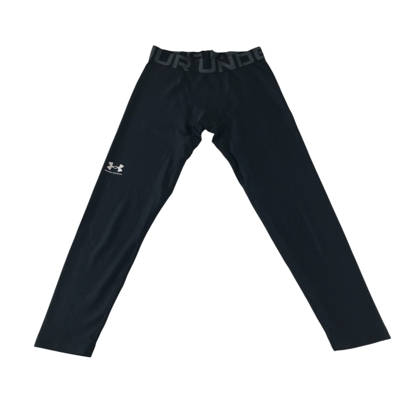 Under Armour underlay bottoms 9-11 years black fitted heatgear tech