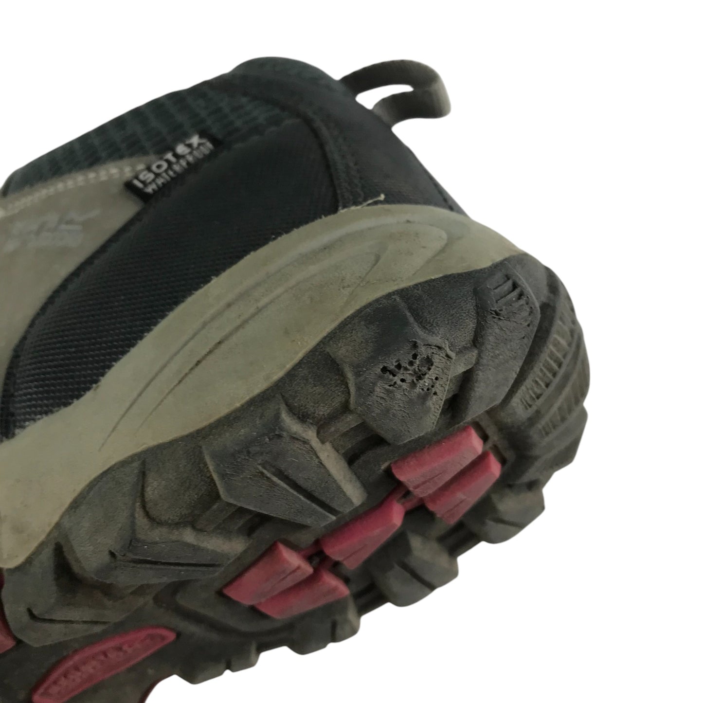 Regatta walking boots shoe size 3 pink and brown isotex waterproof