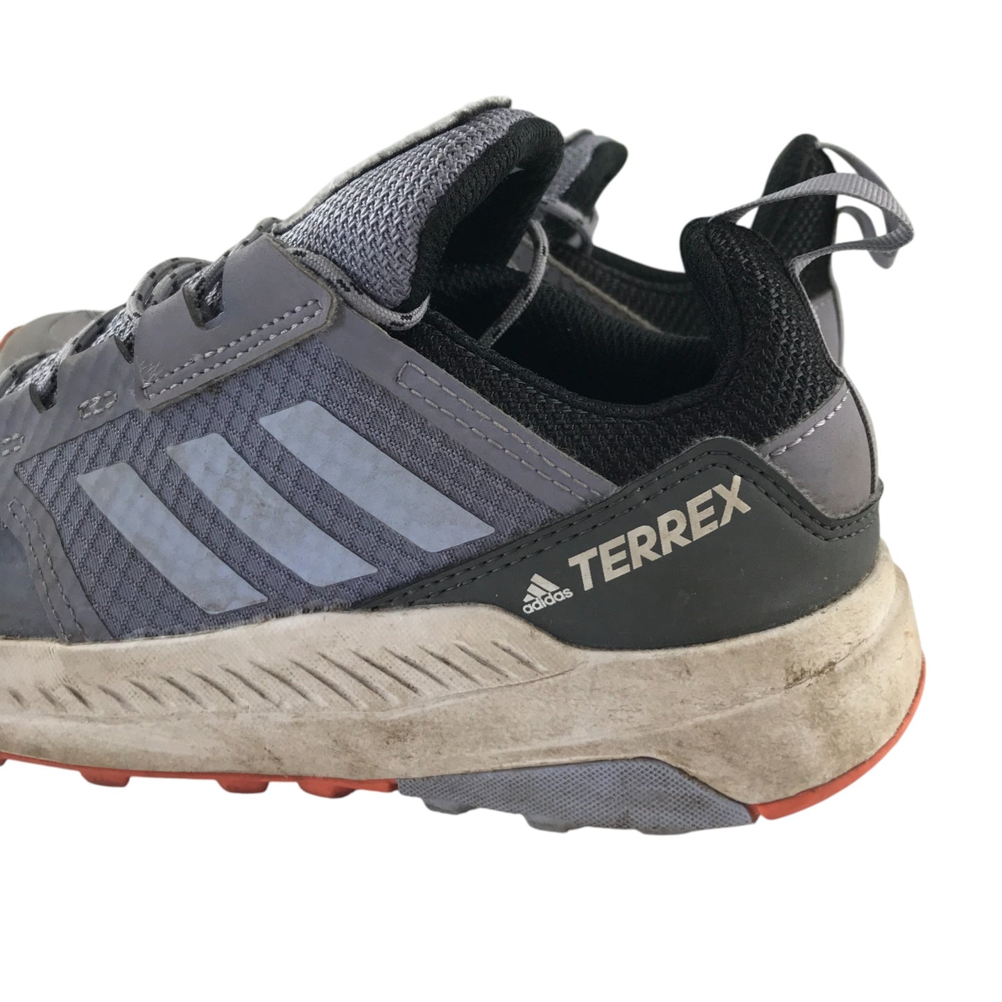 Adidas Terrex outdoors walking trainers shoe size 3.5 light blue with white outer sole