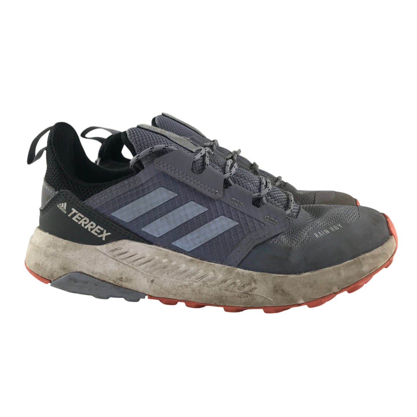 Adidas Terrex outdoors walking trainers shoe size 3.5 light blue with white outer sole