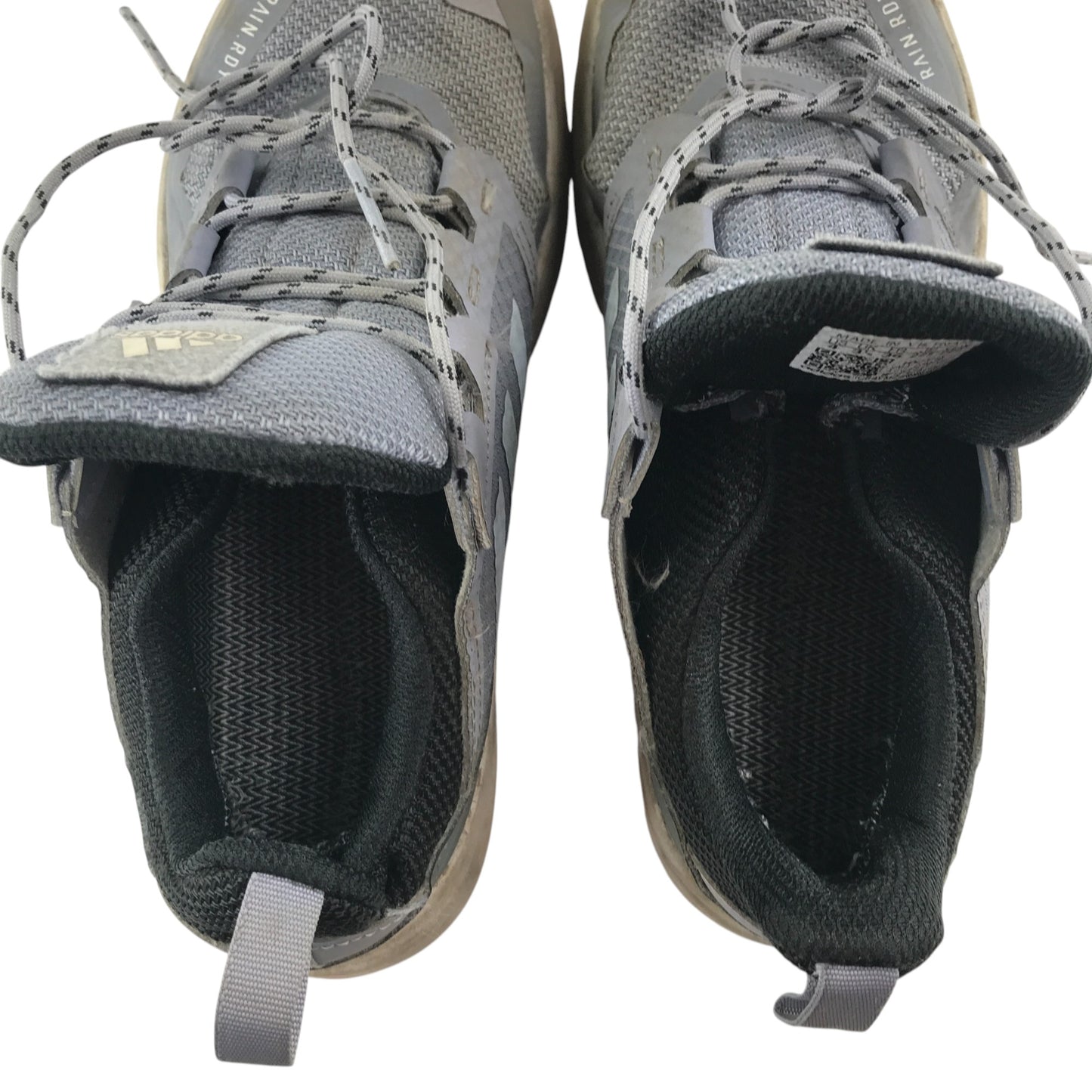 Adidas Terrex outdoors walking trainers shoe size 3.5 light blue with white outer sole