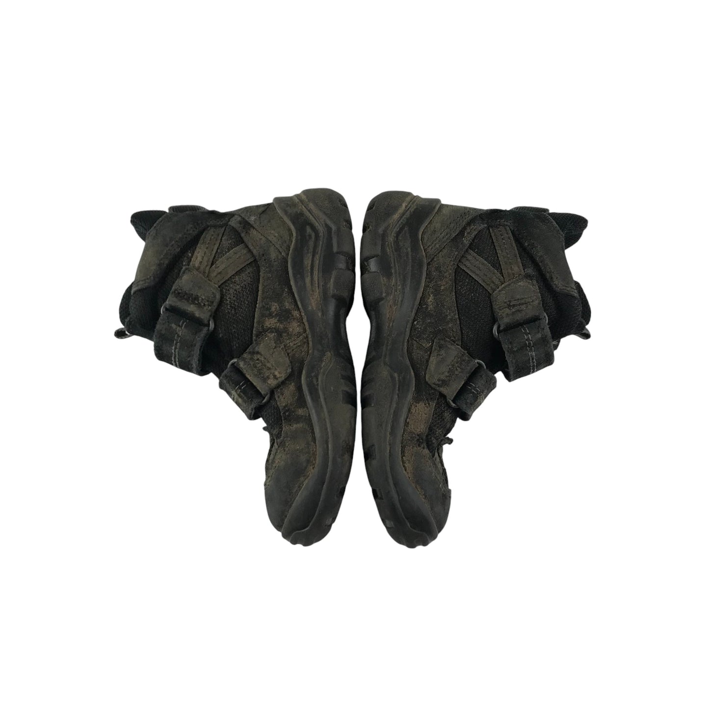 ECCO walking boots shoe size 11 junior black gore-tex