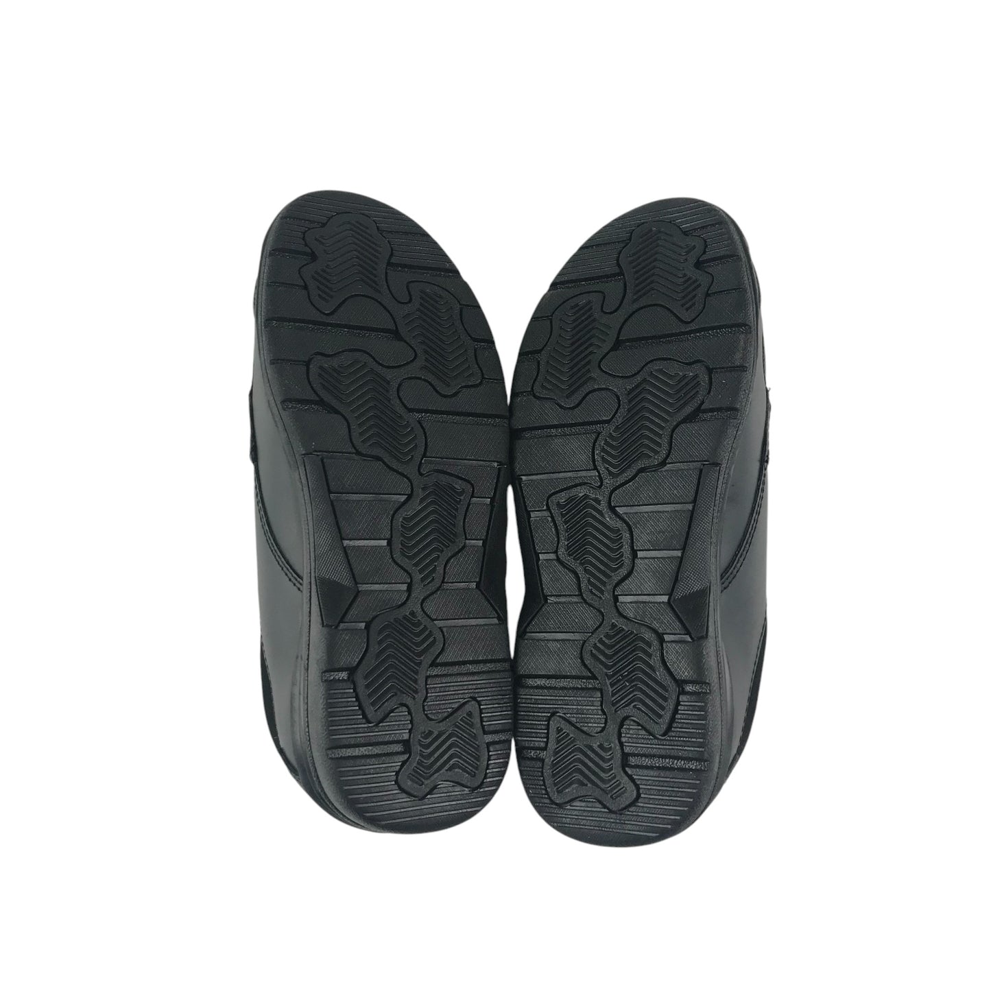 George school shoes shoe size 1 black leather with laces