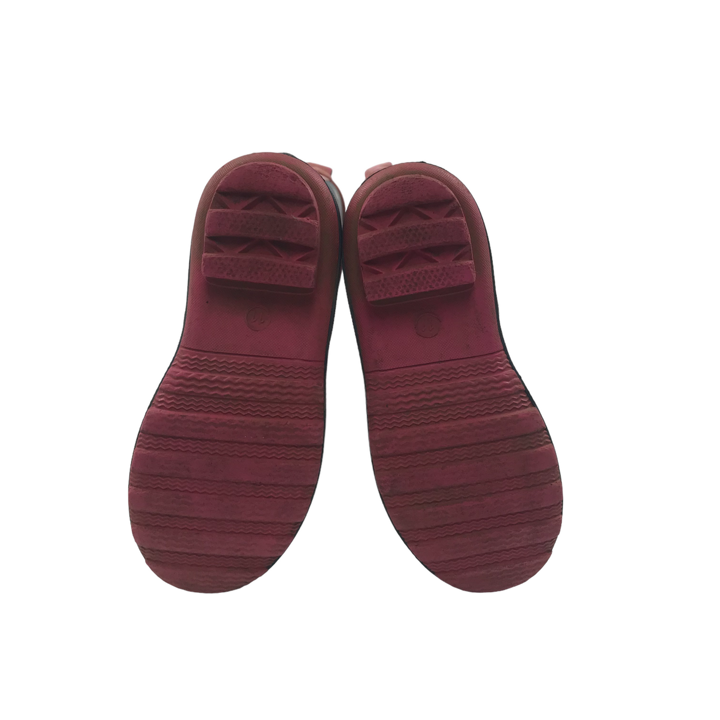 Navy Blue Polka Dot Wellies Shoe Size 11 junior