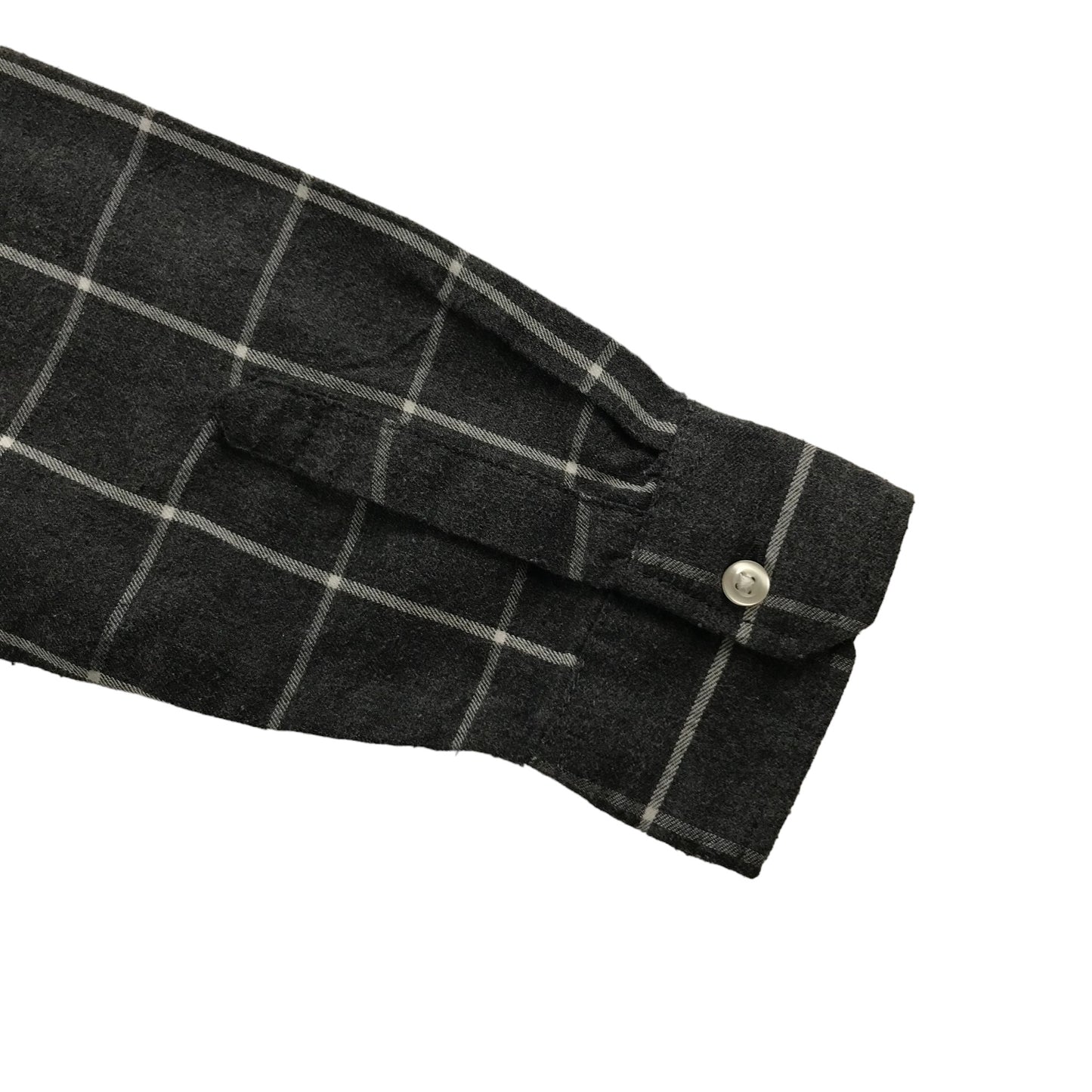 Matalan Shirt Age 11 Grey Check Button Up