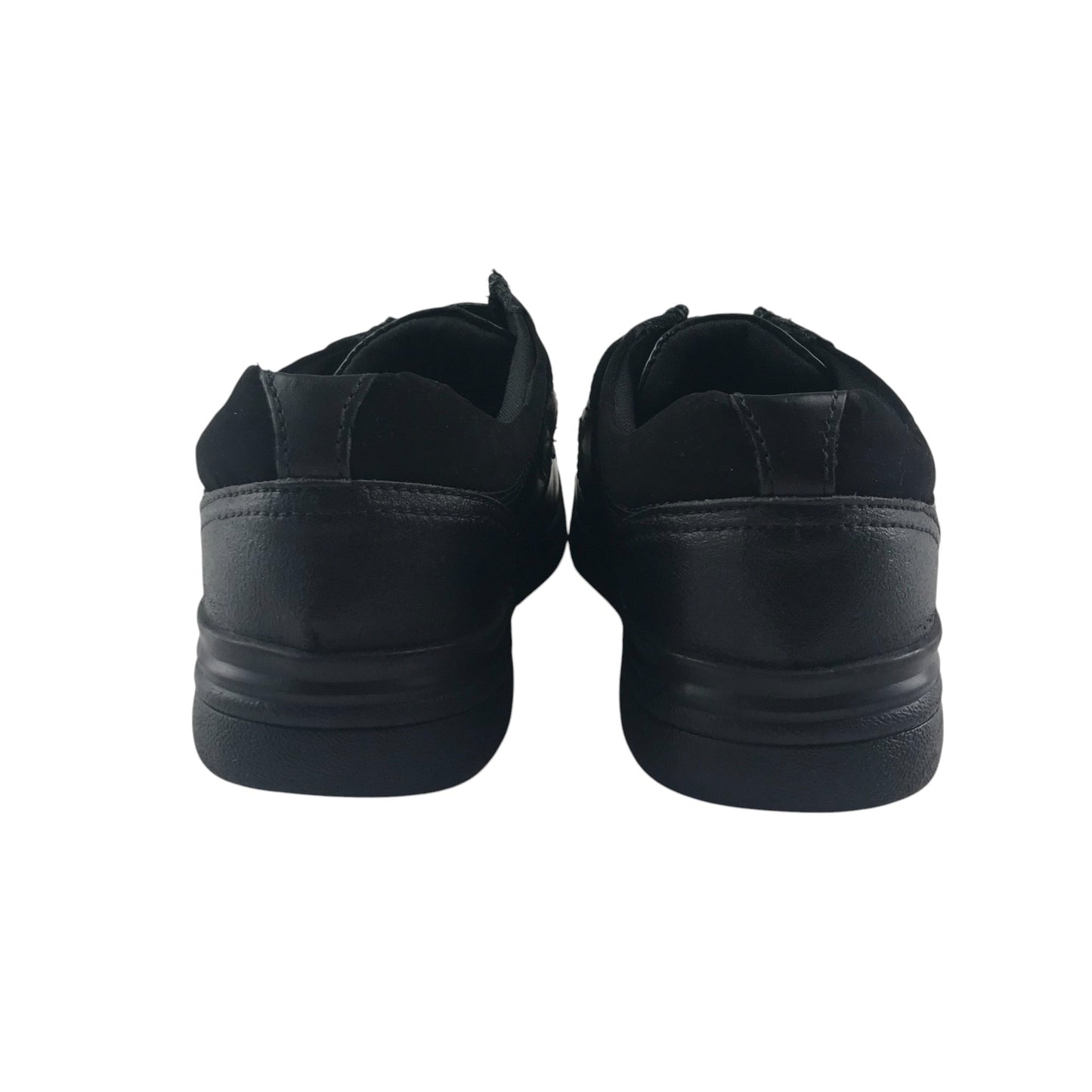 George school shoes shoe size 3 black dress shoe with hook and loop straps