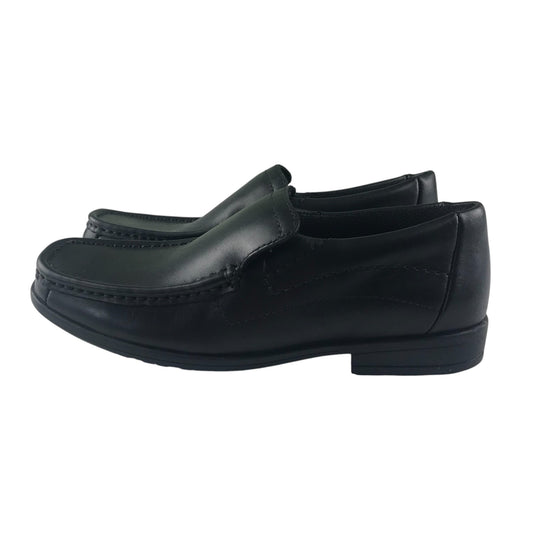 Clarks Bootleg shoes shoe size 3F black slip on moccasin style