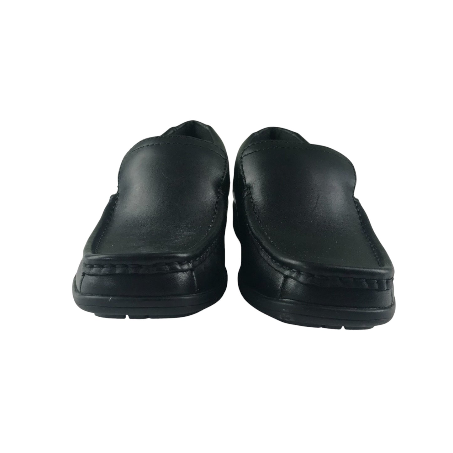 Clarks Bootleg shoes shoe size 3F black slip on moccasin style