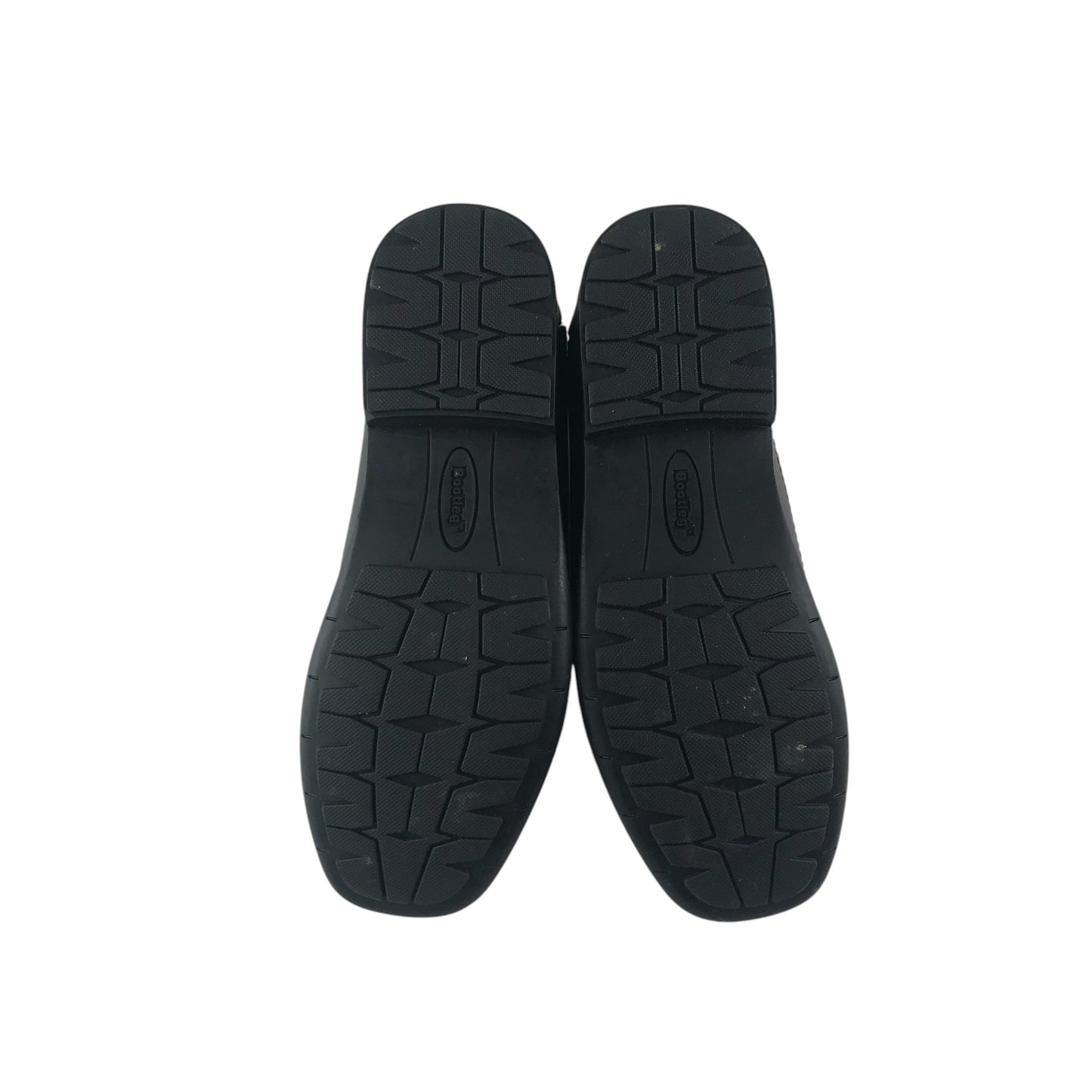 Clarks Bootleg shoes shoe size 3F black slip on moccasin style