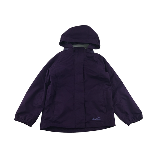 Peter Storm Waterproof Jacket Age 7 Purple Hooded