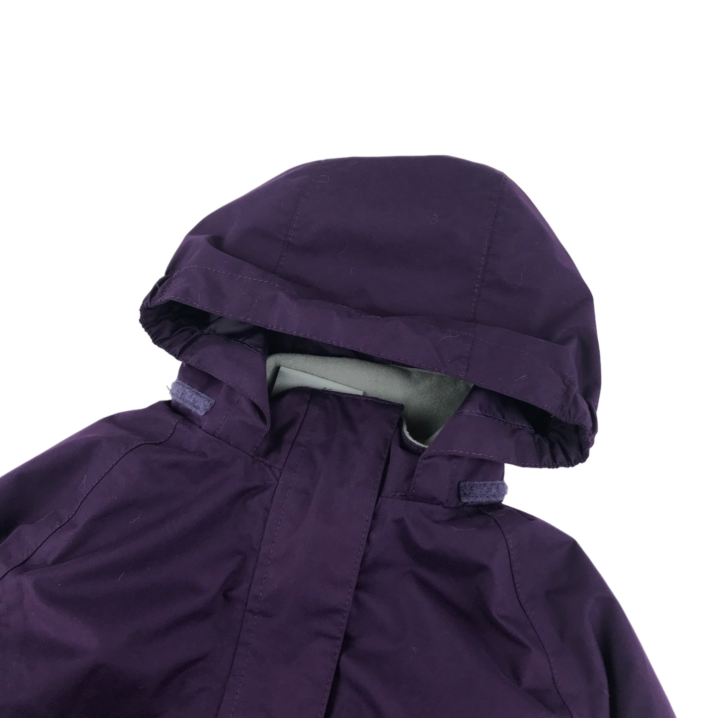 Peter Storm Waterproof Jacket Age 7 Purple Hooded