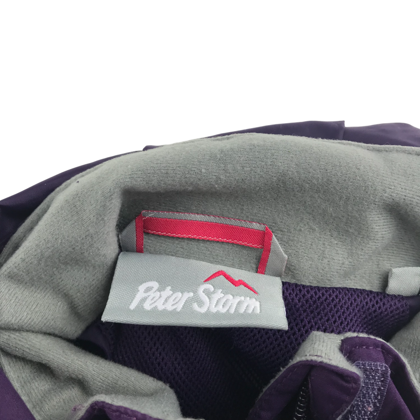 Peter Storm Waterproof Jacket Age 7 Purple Hooded
