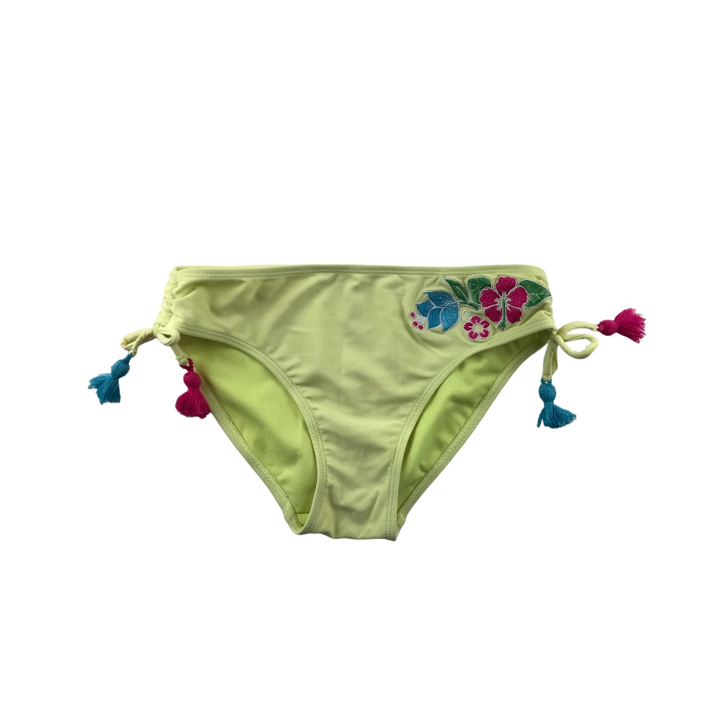 Matalan Bikini Age 8 Yellow Floral Embroidery 2-piece Set