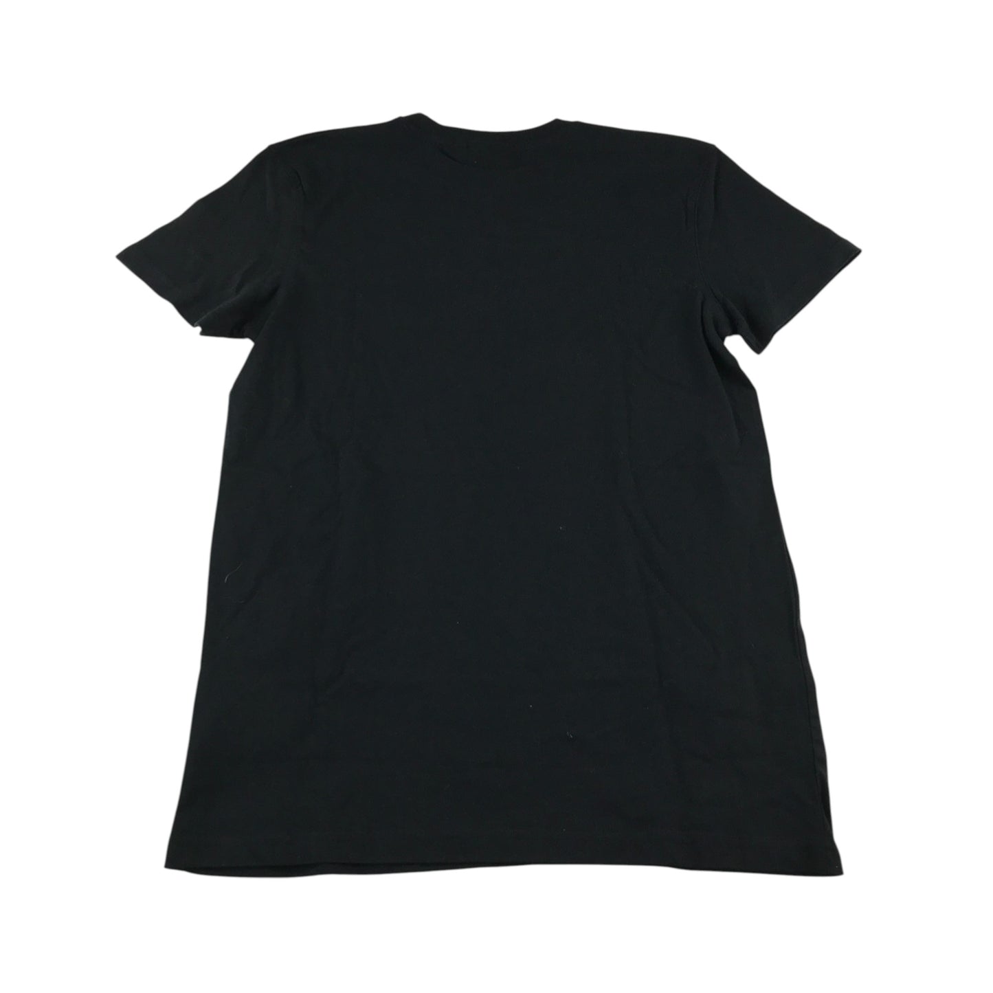Mckenzie t-shirt men's S black plain with white and red text logo