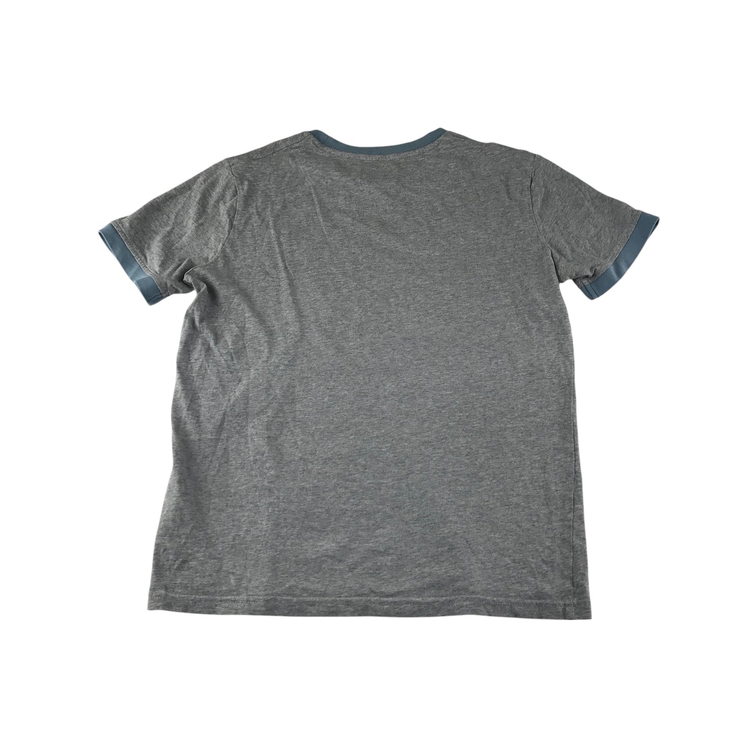 Lyle & Scott Junior t-shirt 12-13 years grey plain with embroidered logo cotton