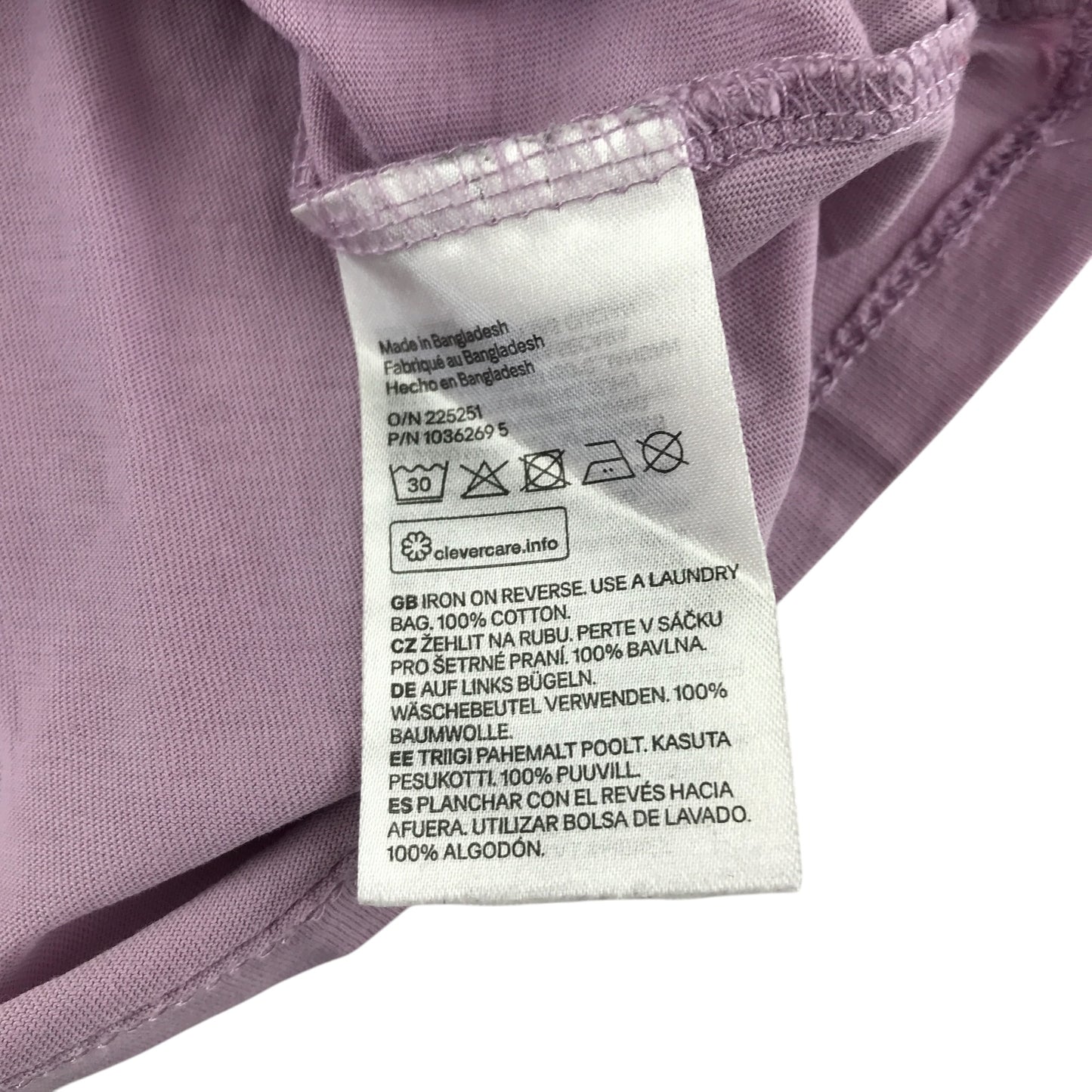 H&M t-shirt 7-8 years lilac Elsa Frozen graphic design cotton