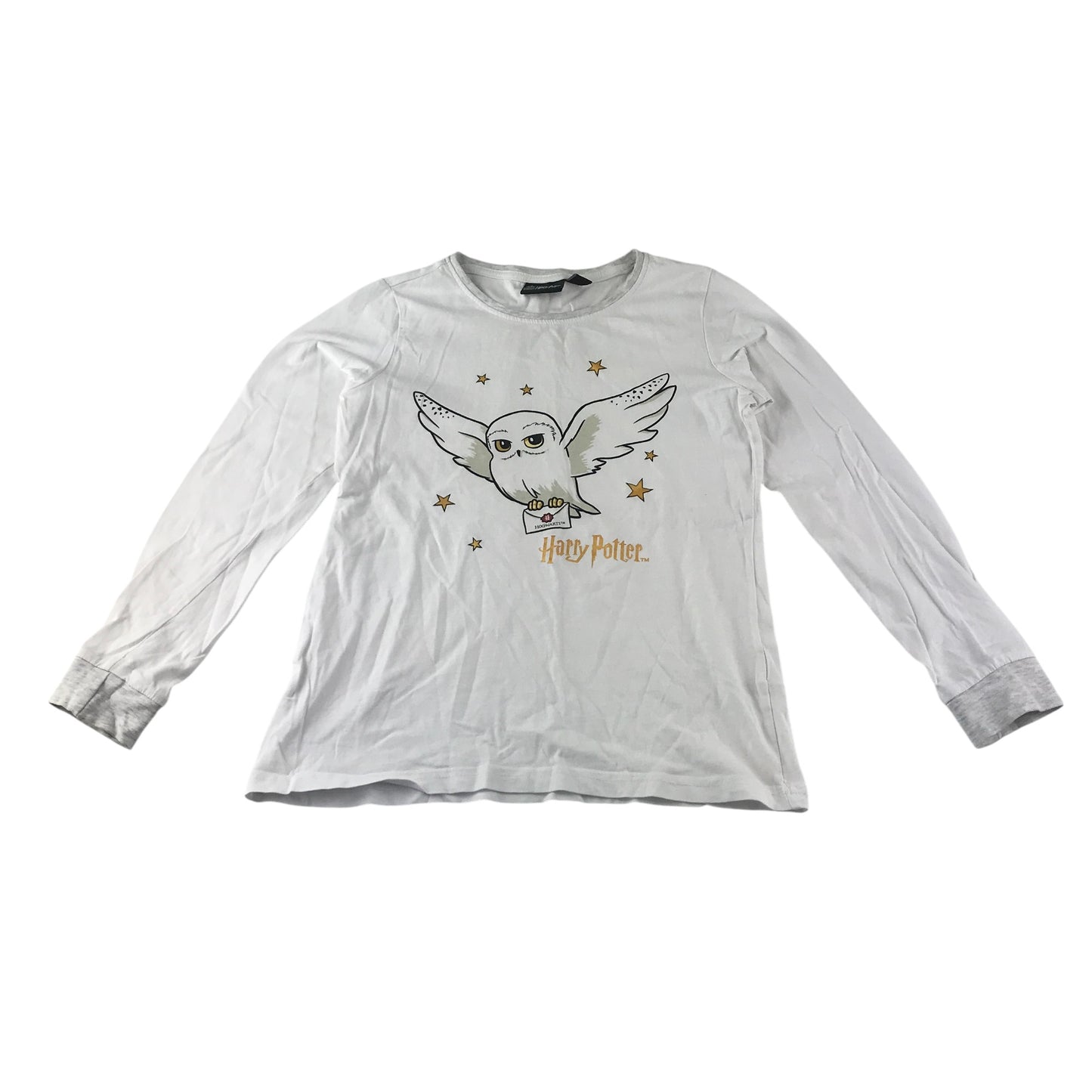 Harry Potter t-shirt 11-12 years white Hedwig Owl graphic print cotton