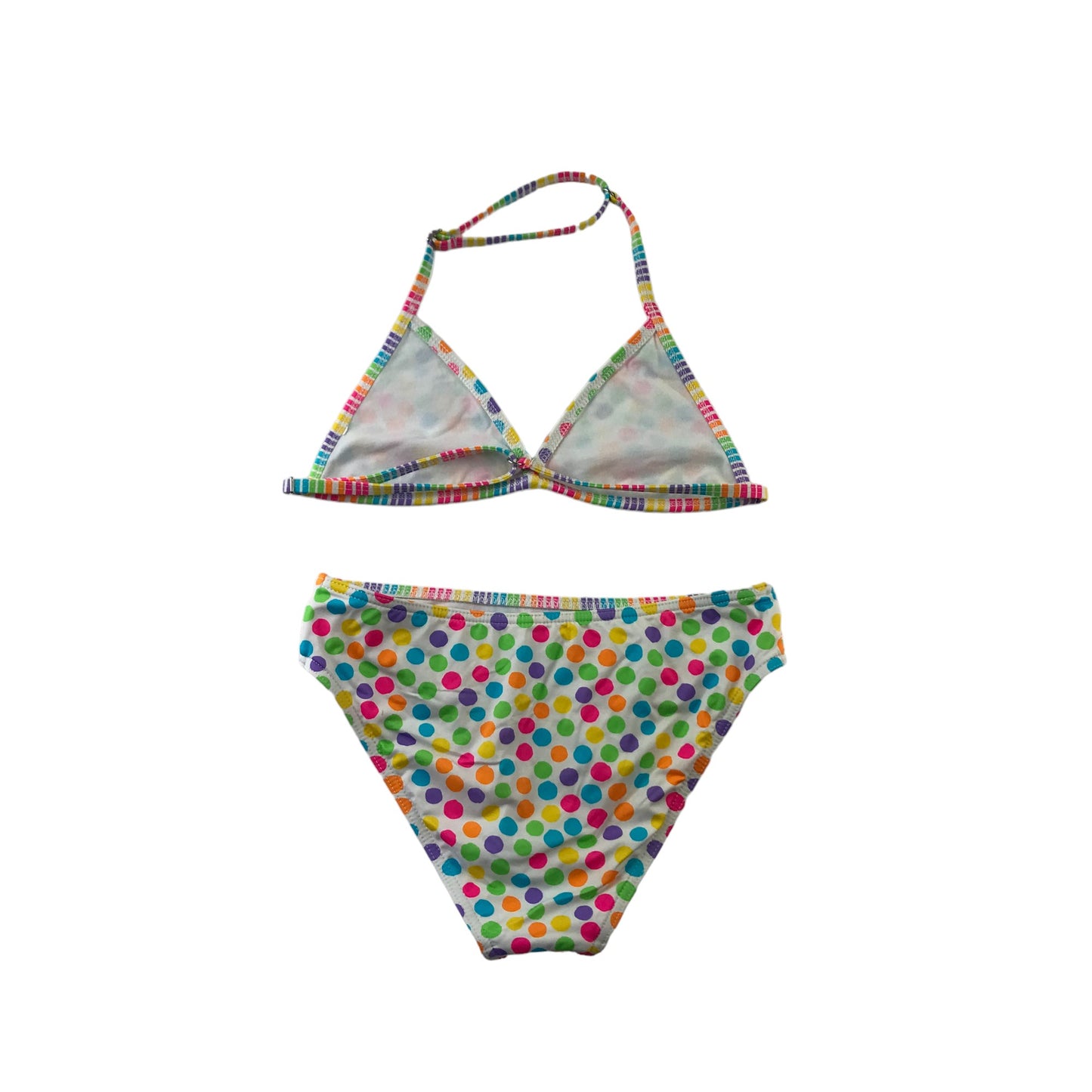 Bikini Age 11 Multicoloured Polka Dot Print 2-piece Set
