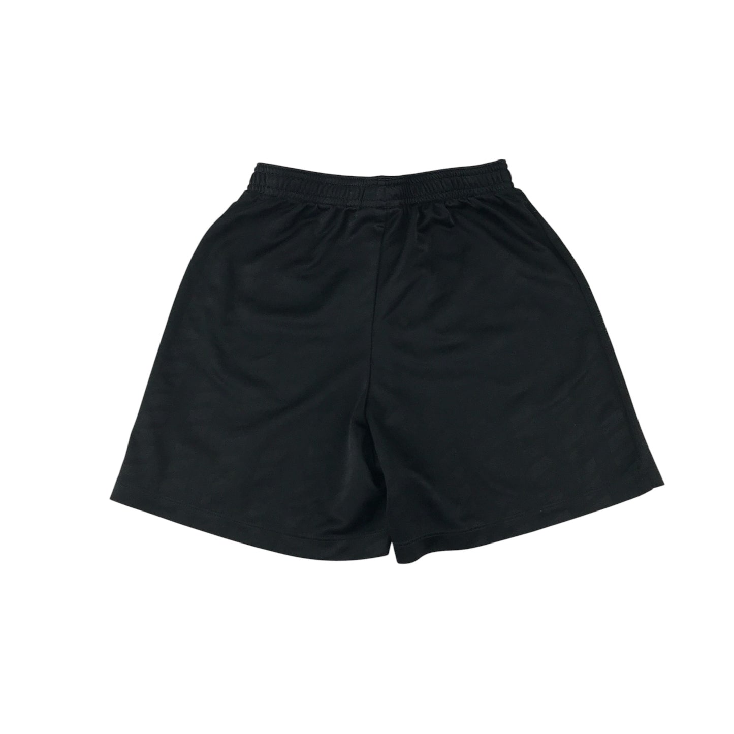Nike sport shorts 8-9 years black with white logo elasticated waist