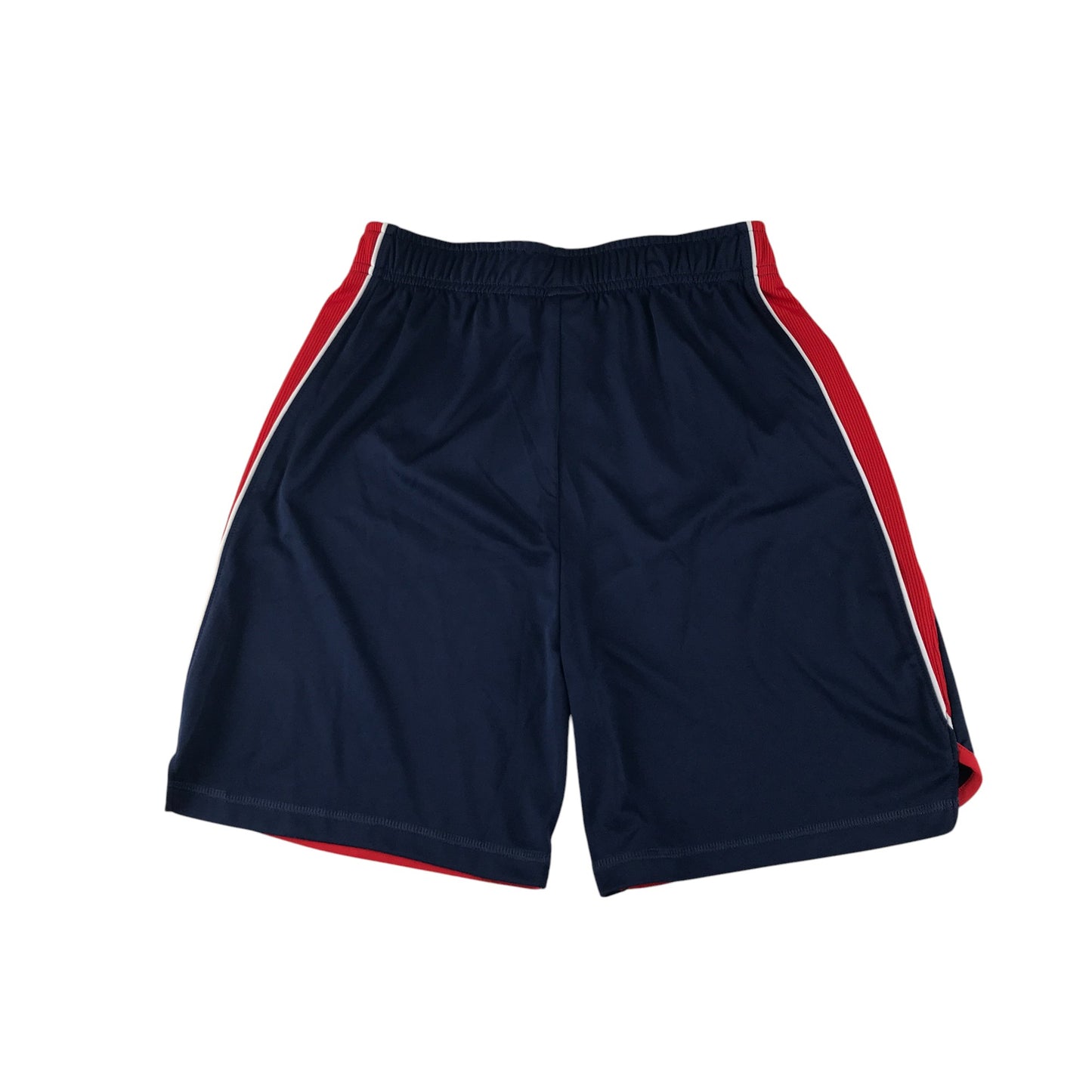 Reebok sport shorts 12-13 years navy with red detailing