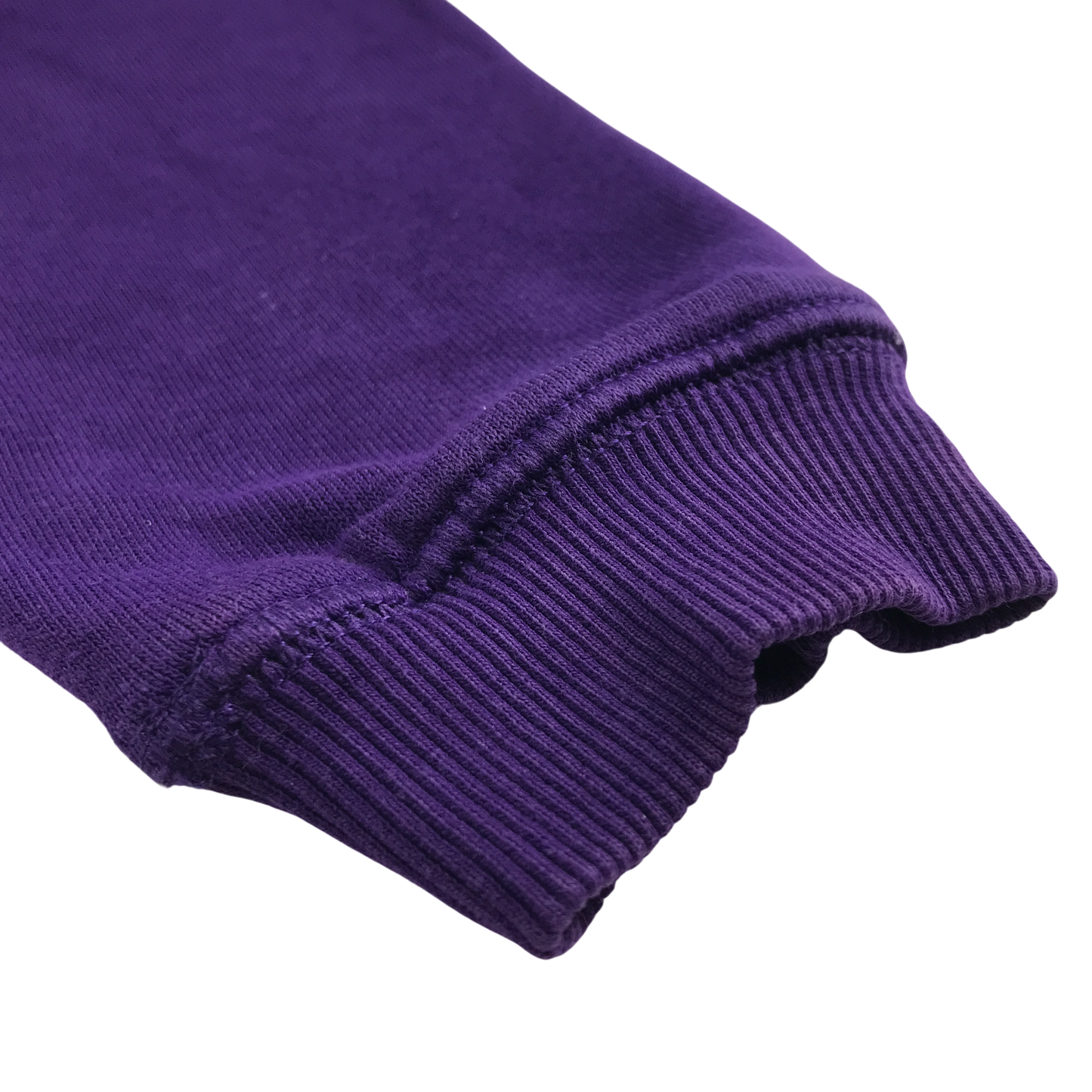 Purple unisex crew neck sweatshirt school jumper
