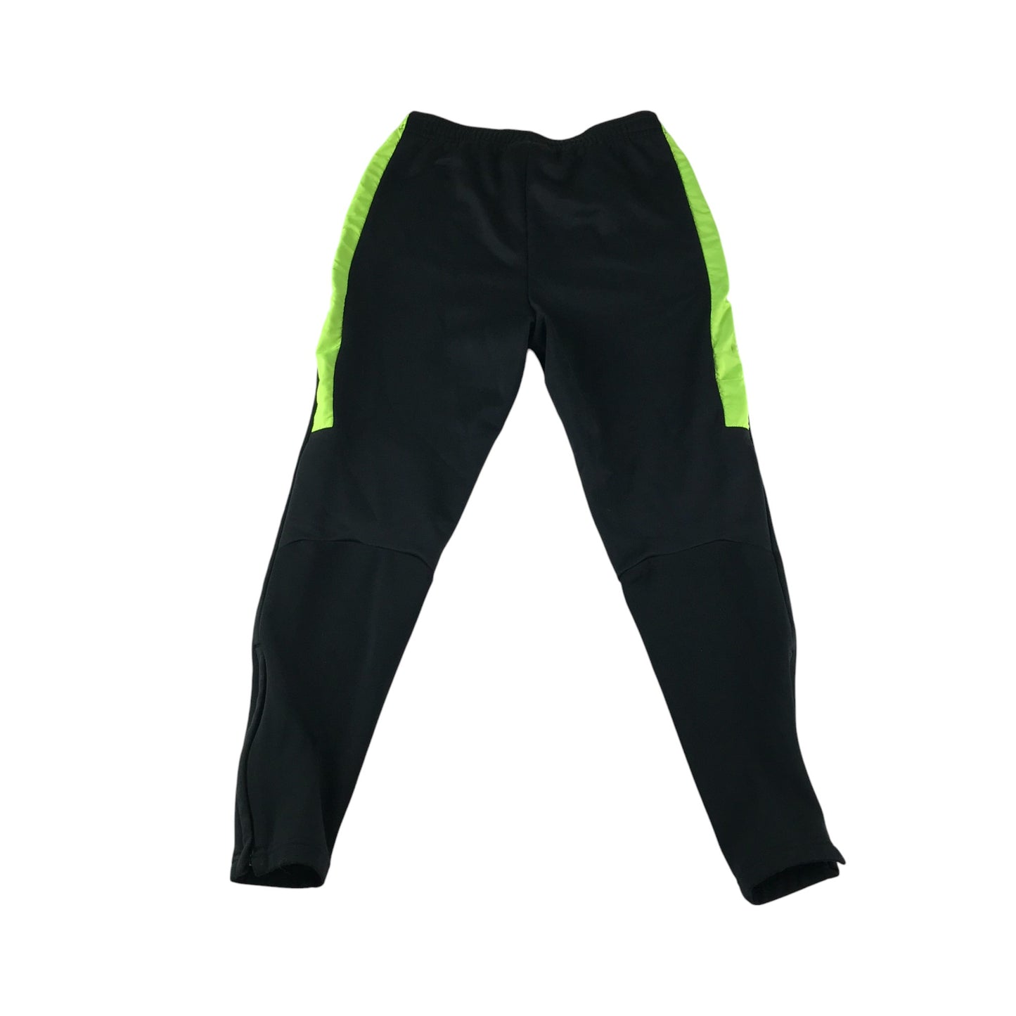 Nike sport joggers 8-9 years black and neon design slim legs