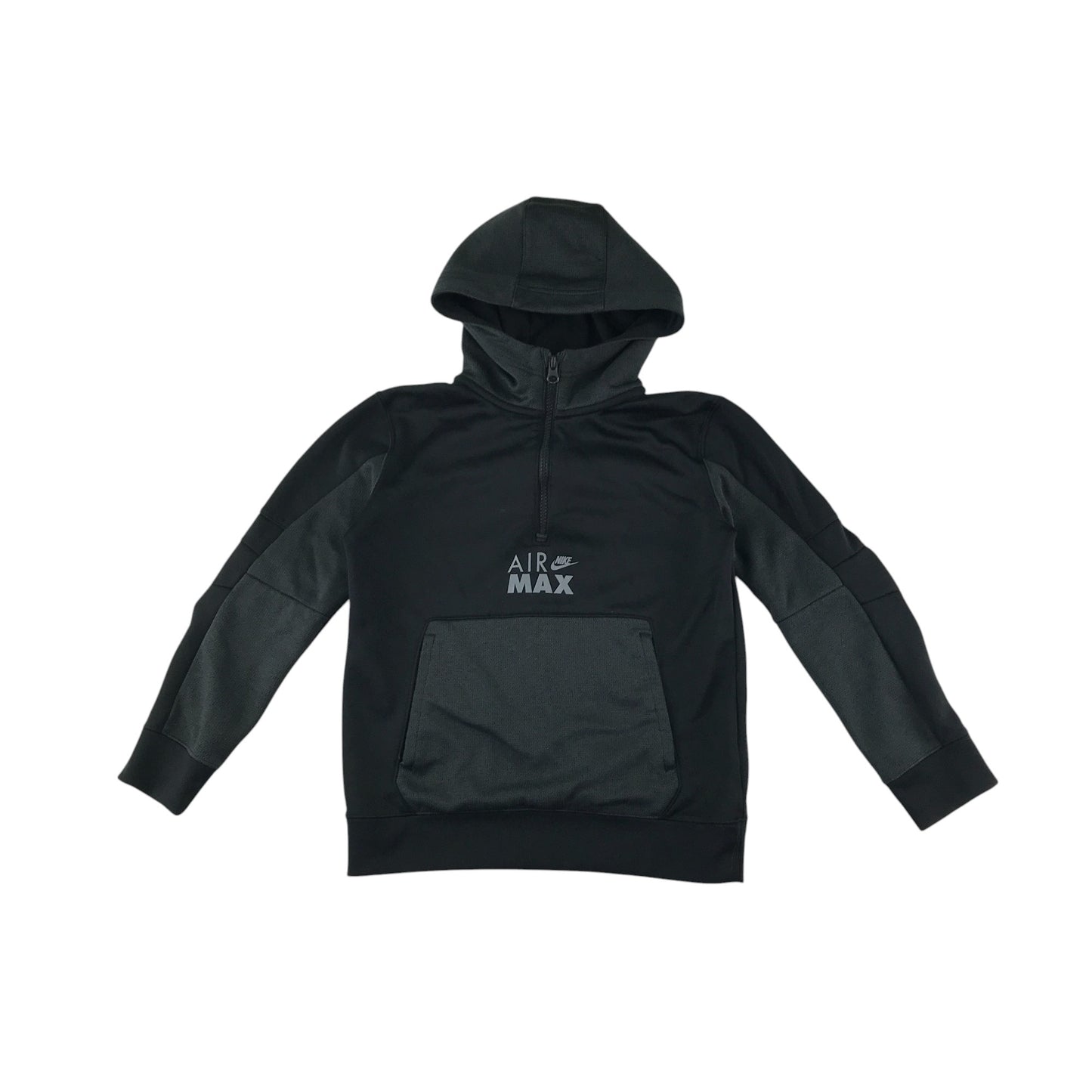Nike Air Max hoodie 8-9 years black and grey pullover sweater