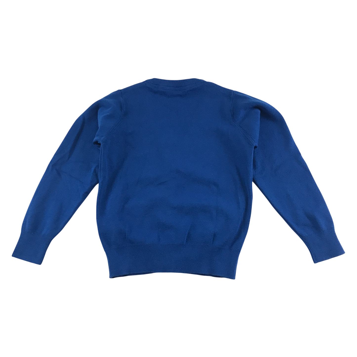 Royal blue girls with pockets school cardigan