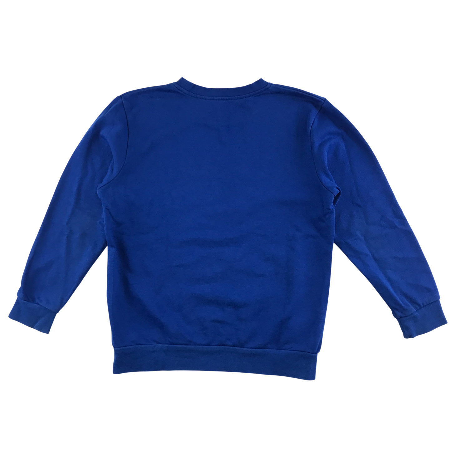 Royal blue unisex crew neck sweatshirt school jumper