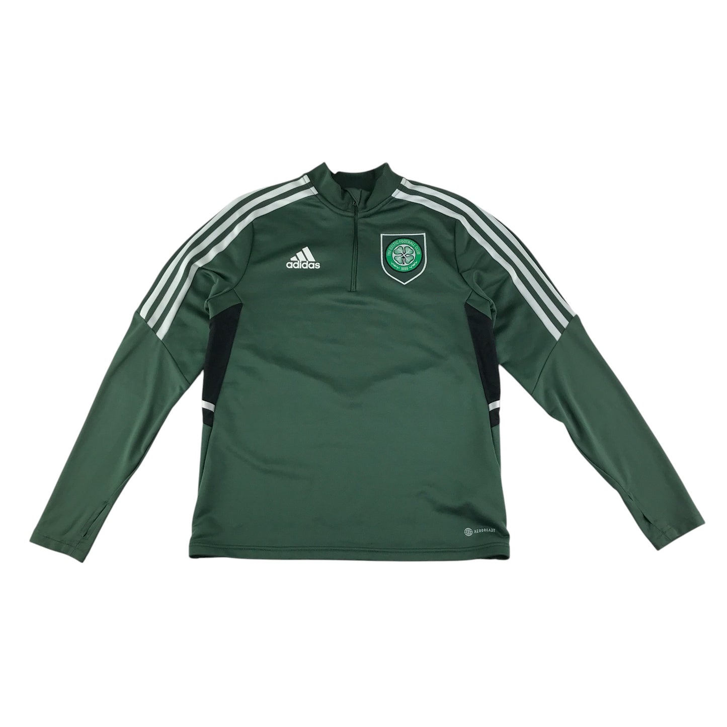 Adidas Celtic FC sweater 13-14 years khaki green pullover