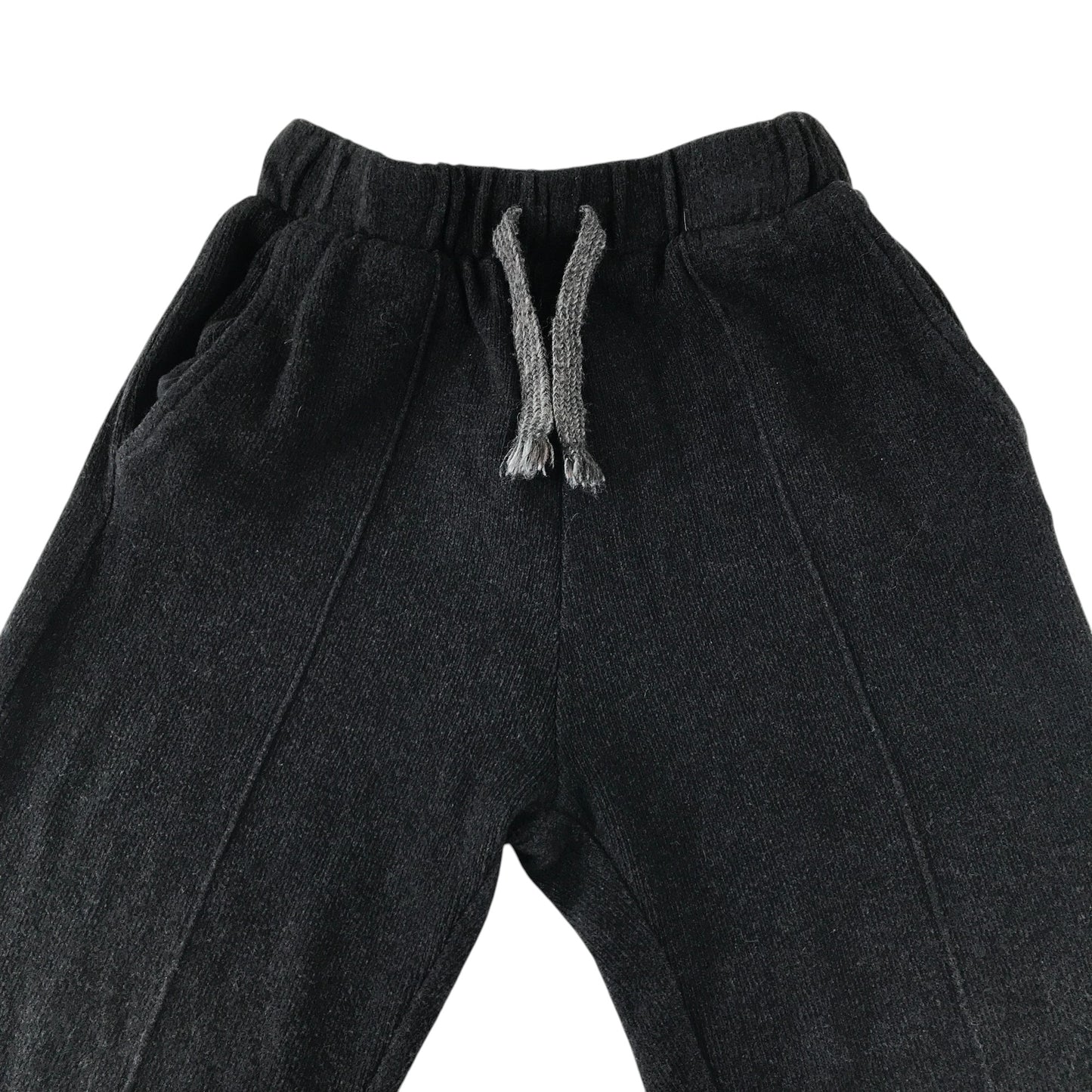 Zara joggers 5-6 years black plain with elasticated waistband