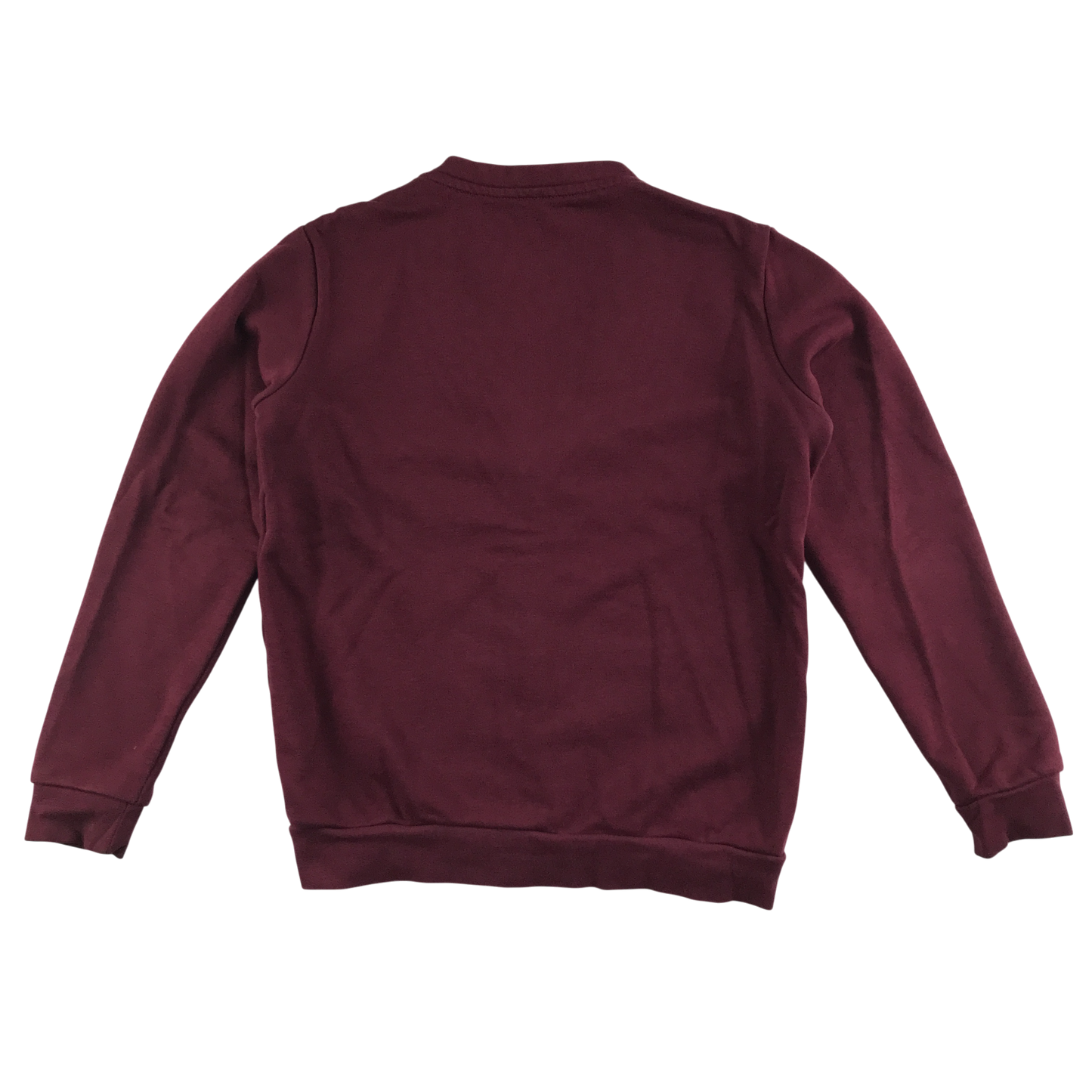 Burgundy girls jersey school cardigan