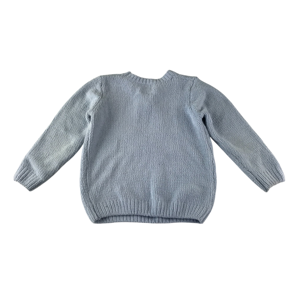 George festive jumper 8-9 years light blue Christmas penguin