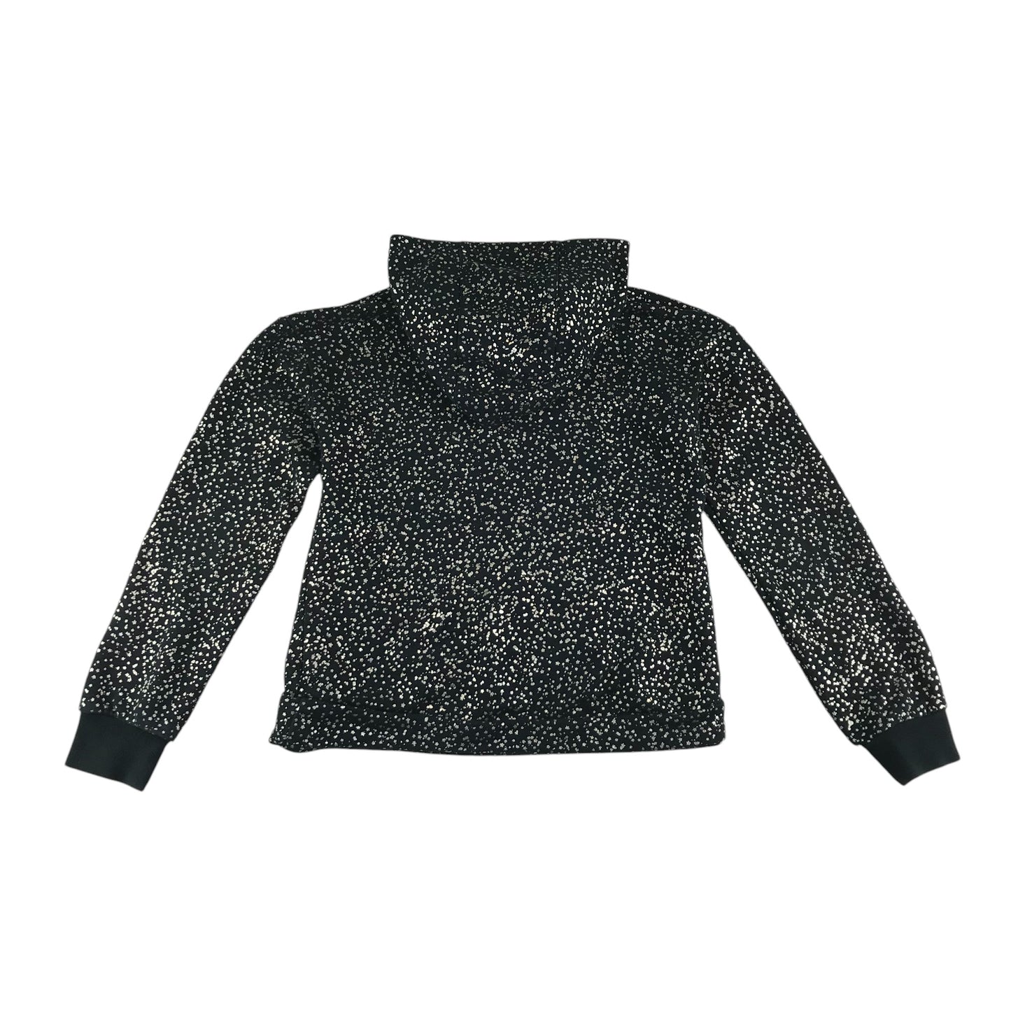 Nike hoodie 11-12 years black sparkly star pattern pullover